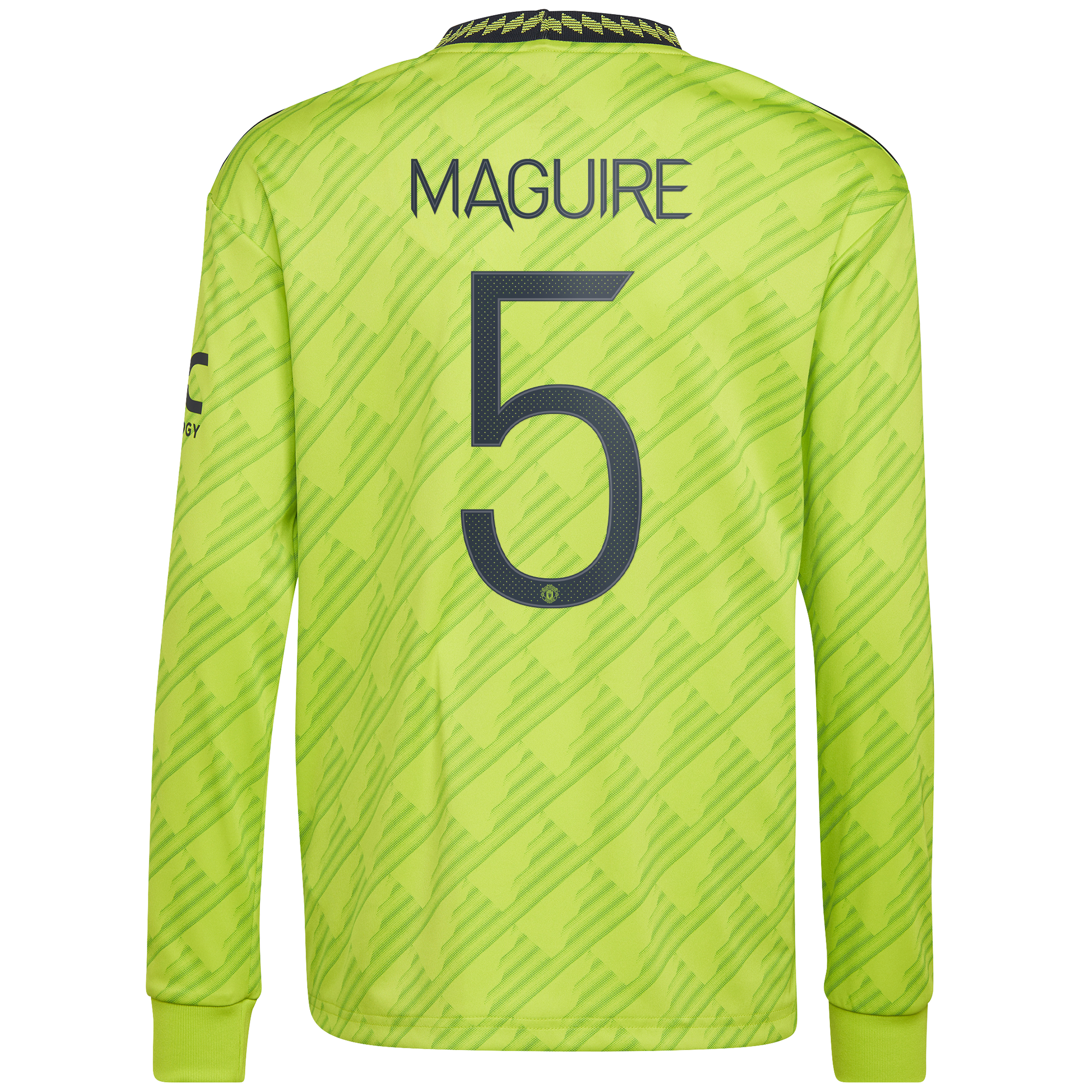 Manchester United Cup Third Shirt 2022-23 - Long Sleeve with Maguire 5 printing