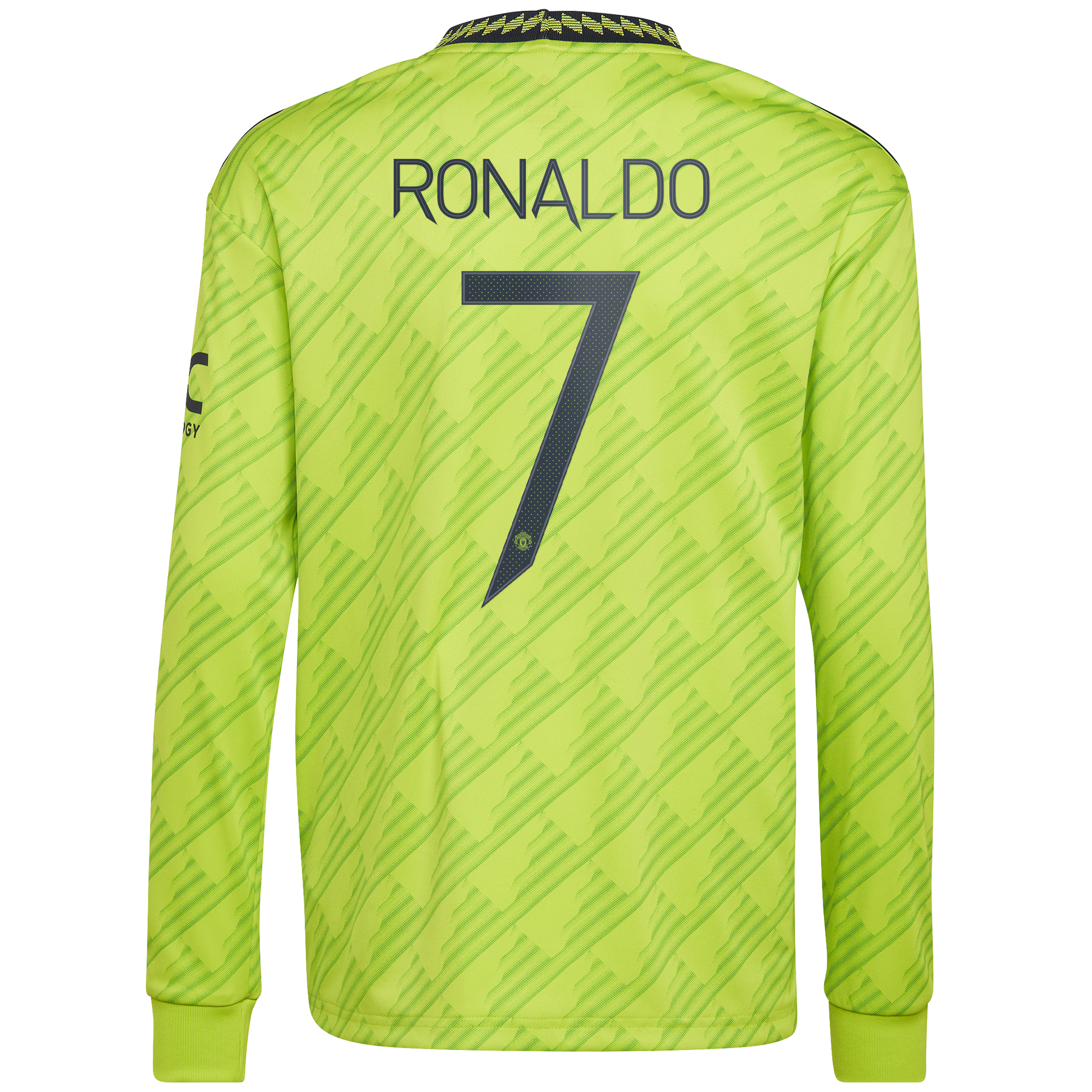 Manchester United Cup Third Shirt 2022-23 - Long Sleeve with Ronaldo 7 printing