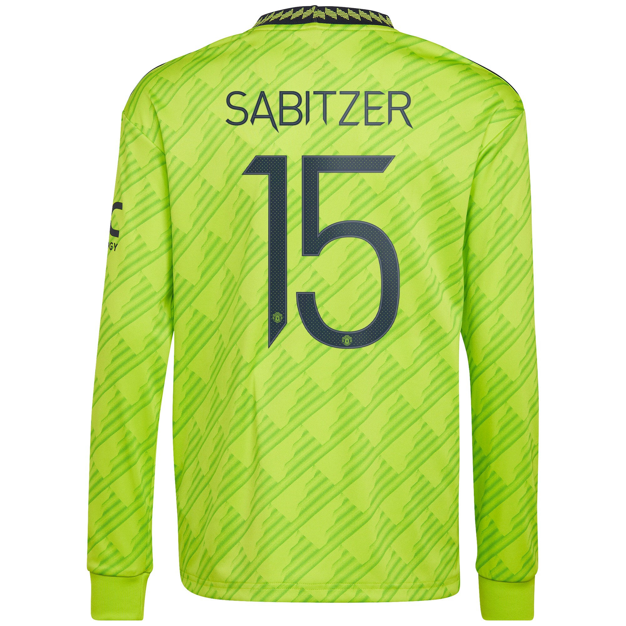 Manchester United Cup Third Shirt 2022-23 - Long Sleeve with Sabitzer 15 printing