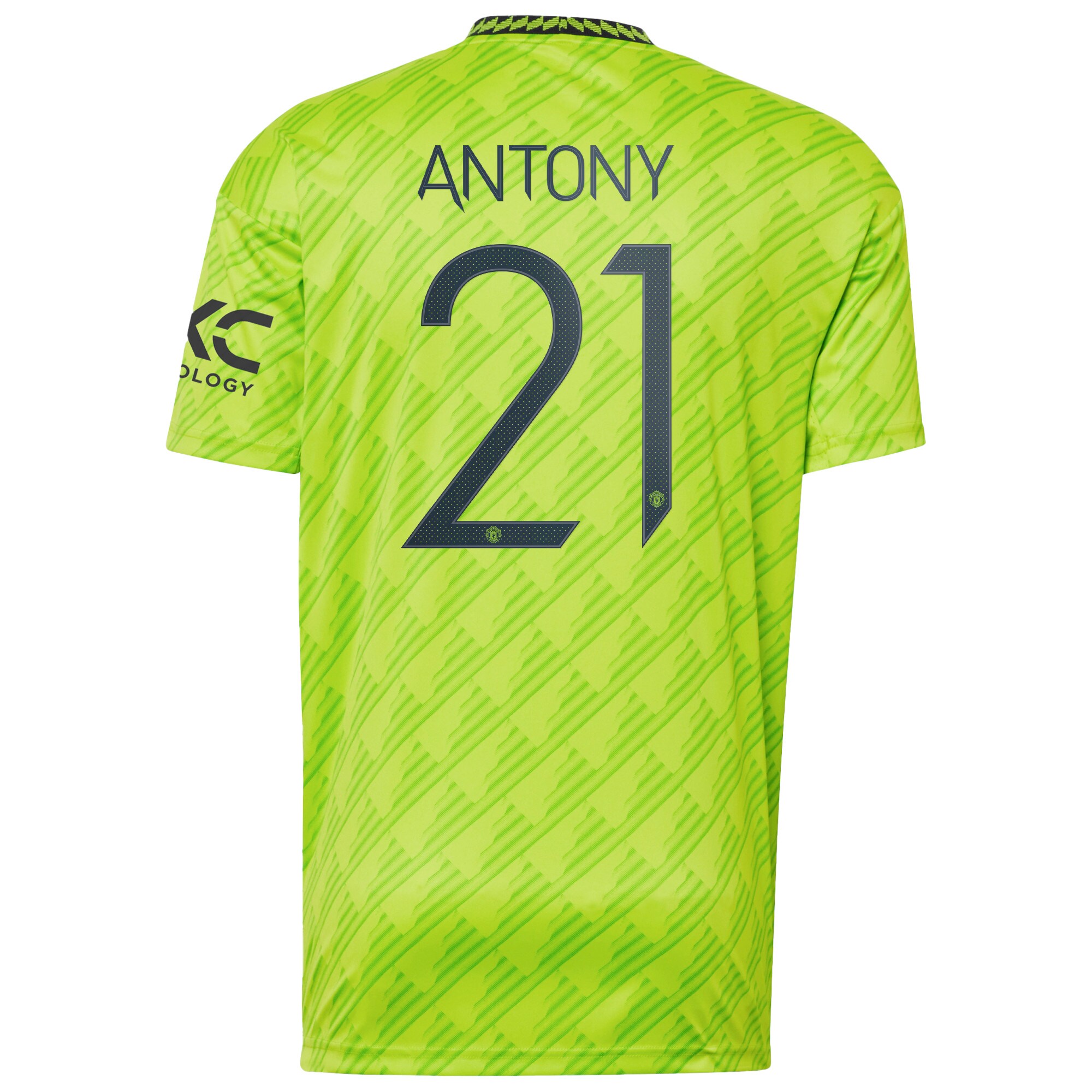 Manchester United Cup Third Shirt 2022-23 with Antony 21 printing