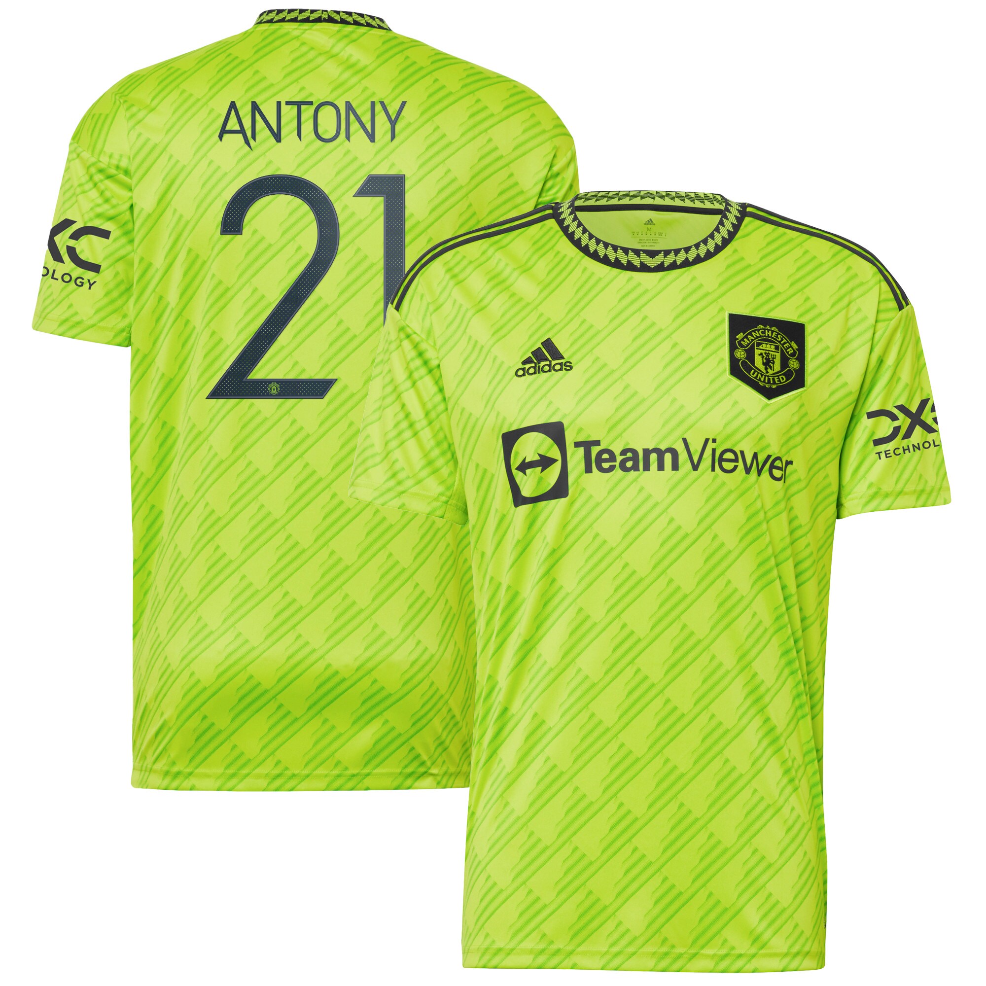 Manchester United Cup Third Shirt 2022-23 with Antony 21 printing