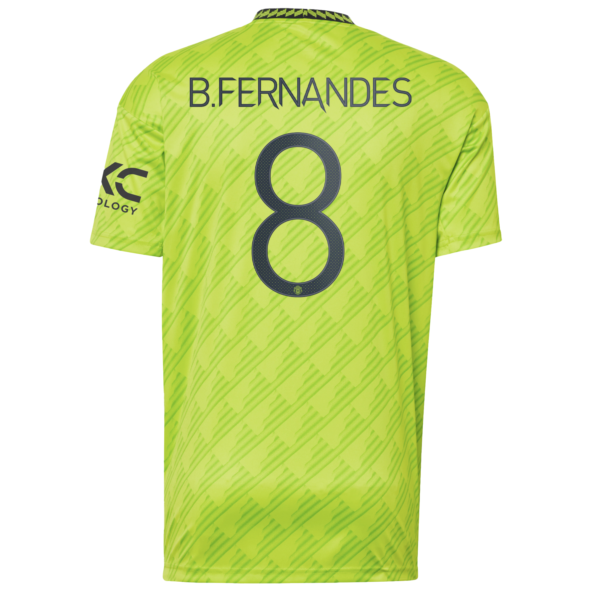 Manchester United Cup Third Shirt 2022-23 with B.Fernandes 8 printing