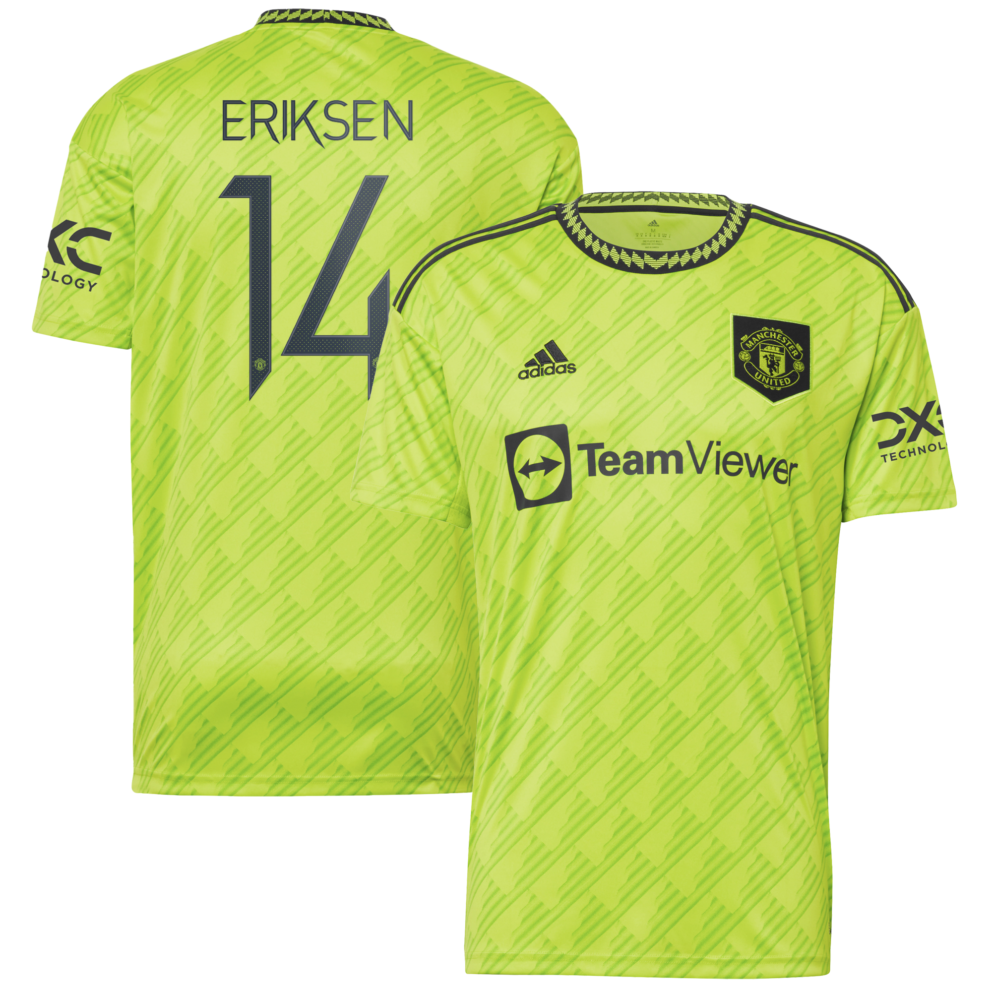 Manchester United Cup Third Shirt 2022-23 with Eriksen 14 printing