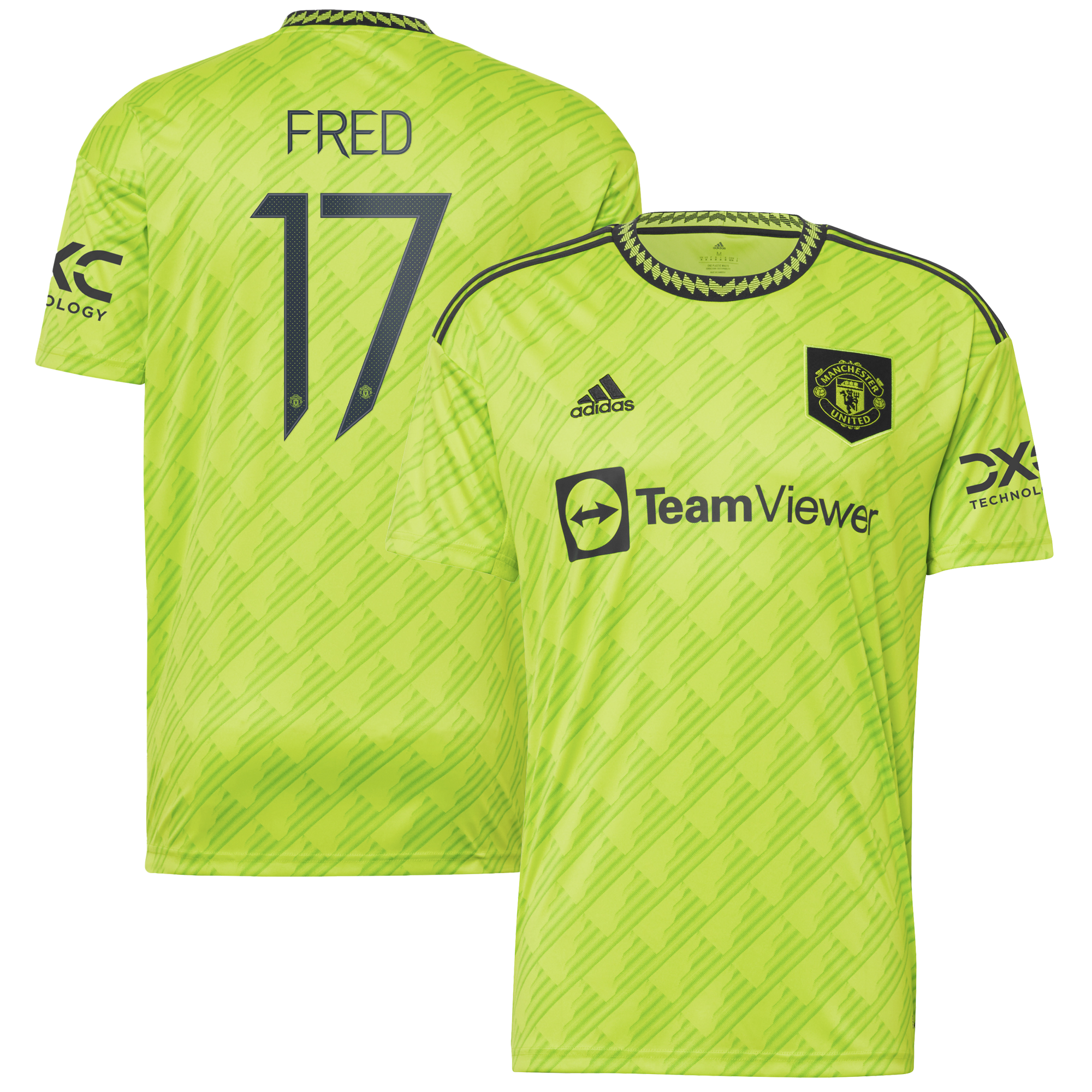 Manchester United Cup Third Shirt 2022-23 with Fred 17 printing