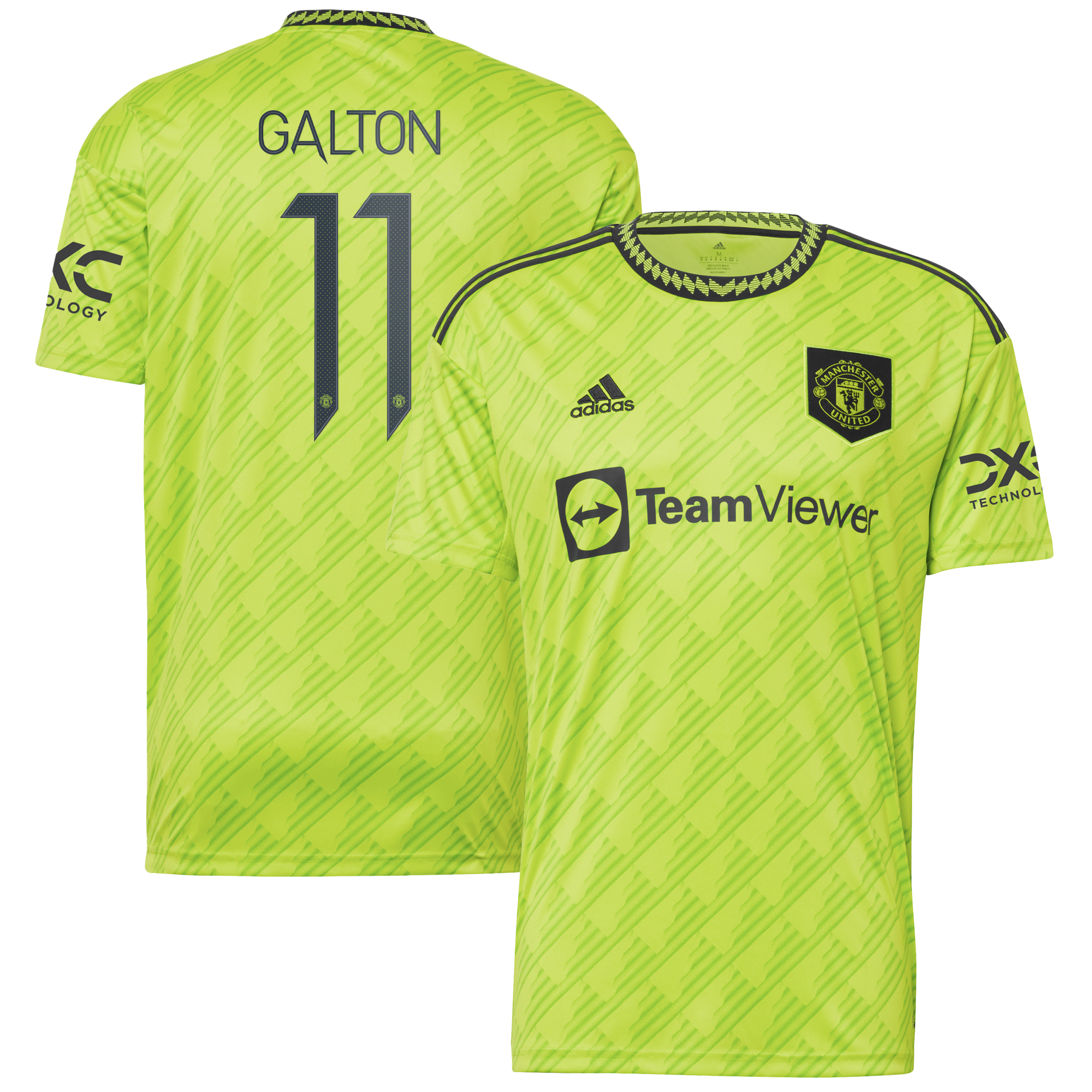 Manchester United Cup Third Shirt 2022-23 with Galton 11 printing