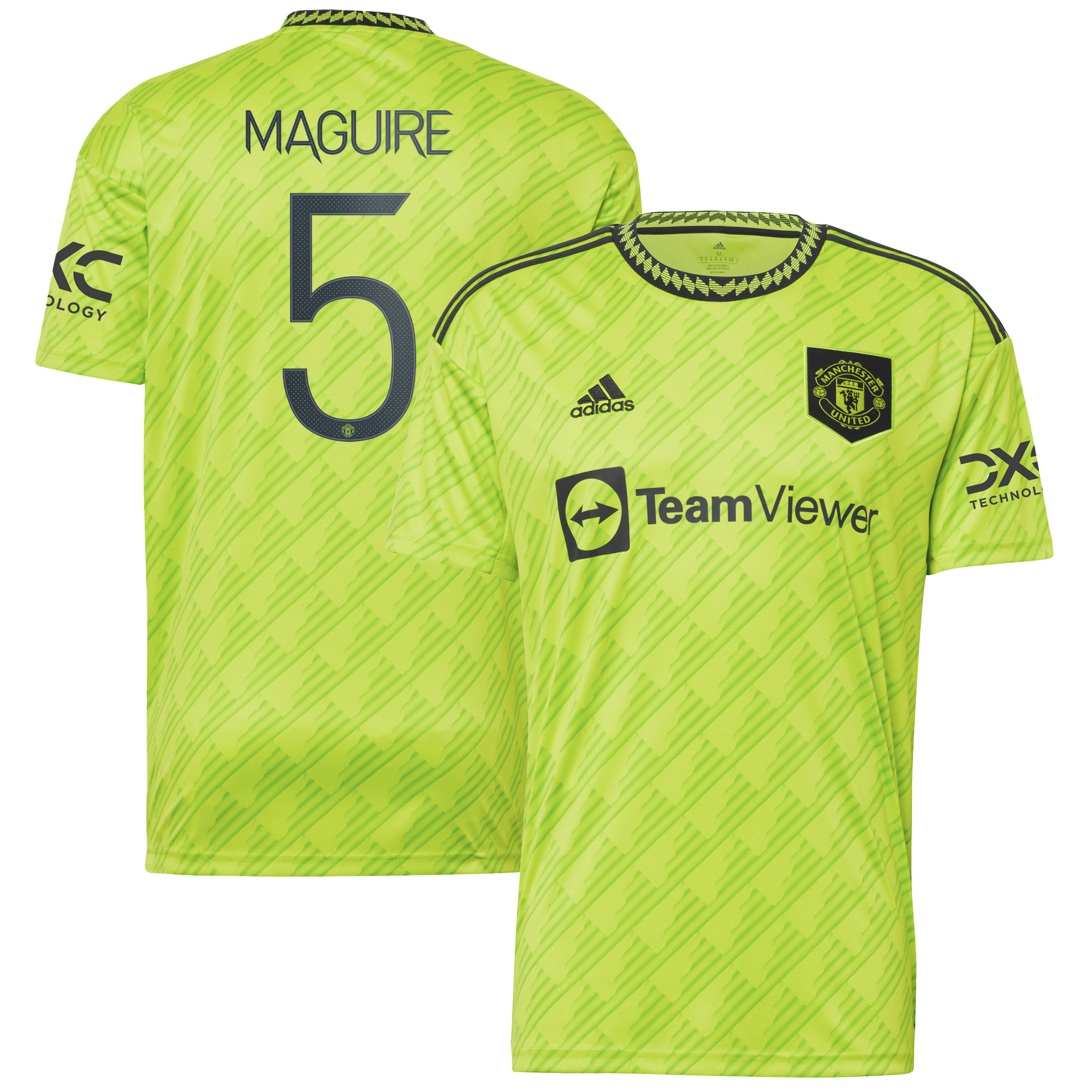 Manchester United Cup Third Shirt 2022-23 with Maguire 5 printing