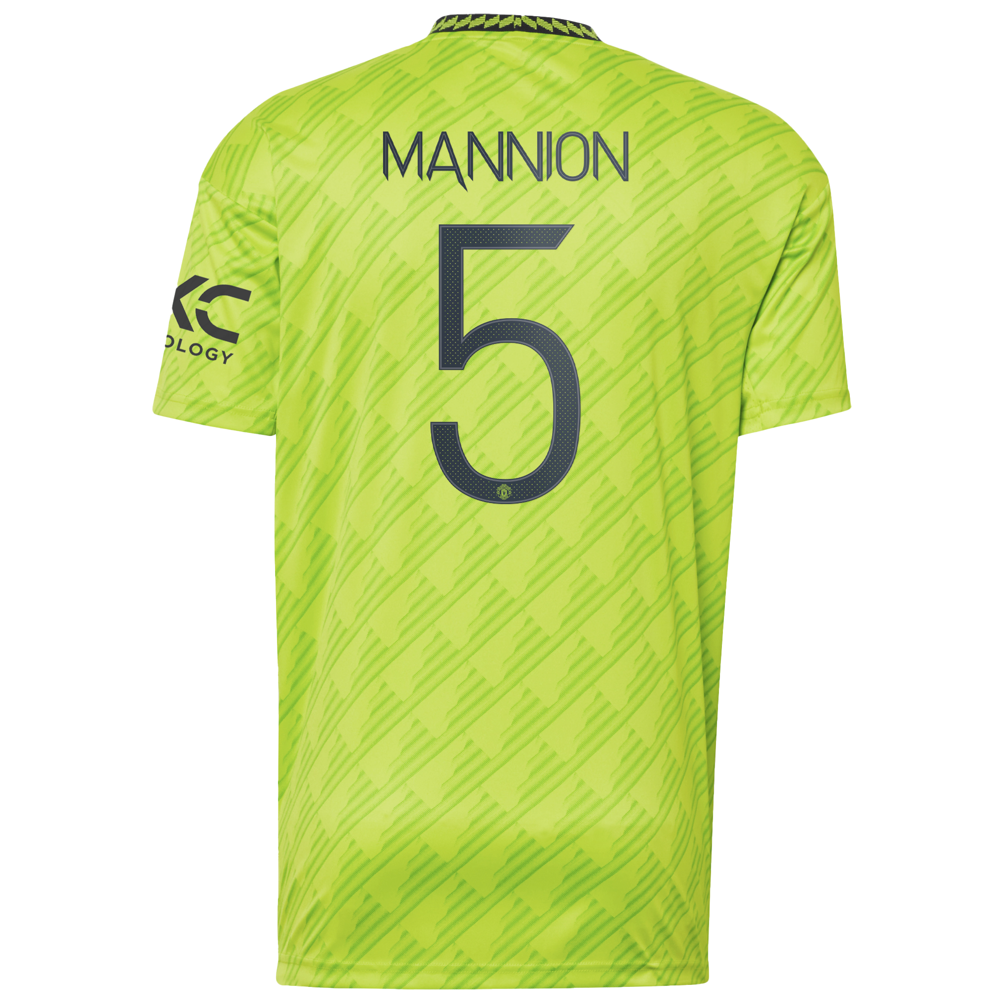 Manchester United Cup Third Shirt 2022-23 with Mannion 5 printing