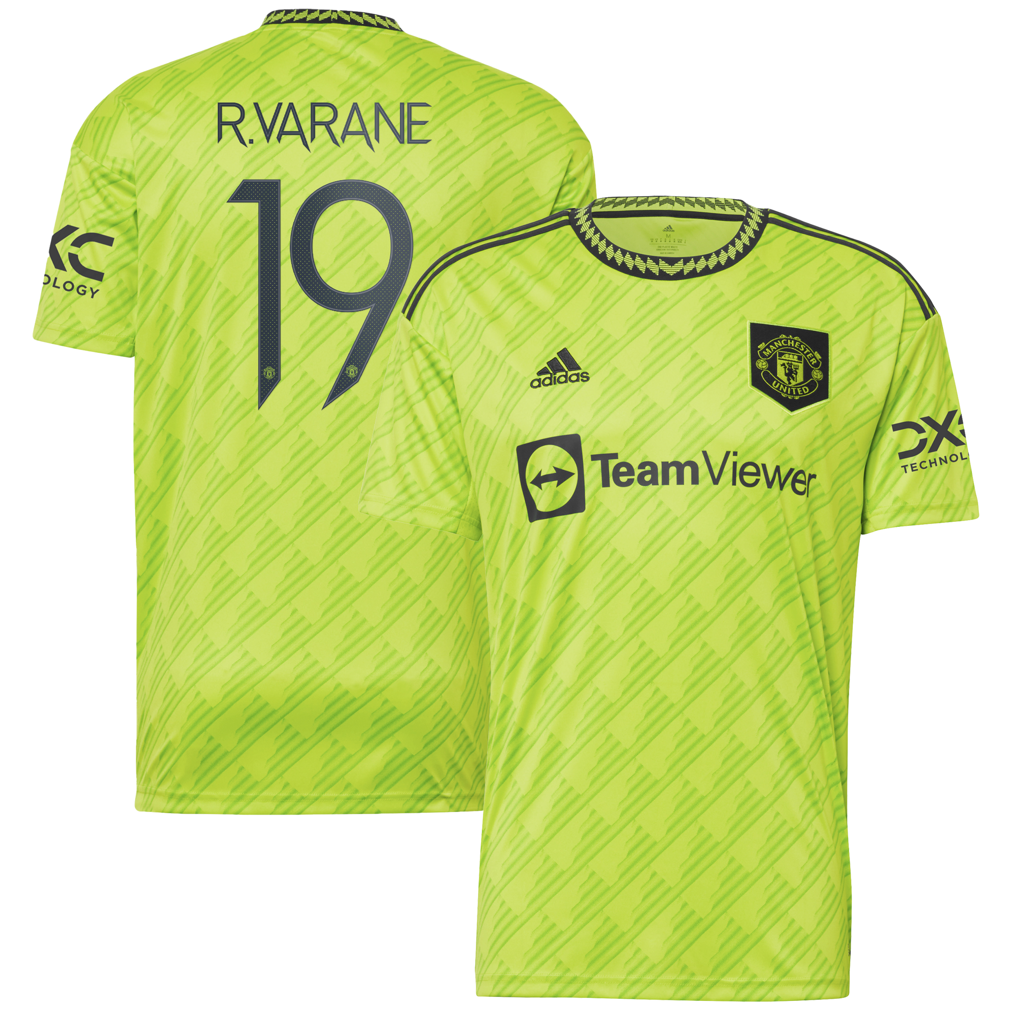 Manchester United Cup Third Shirt 2022-23 with R. Varane 19 printing