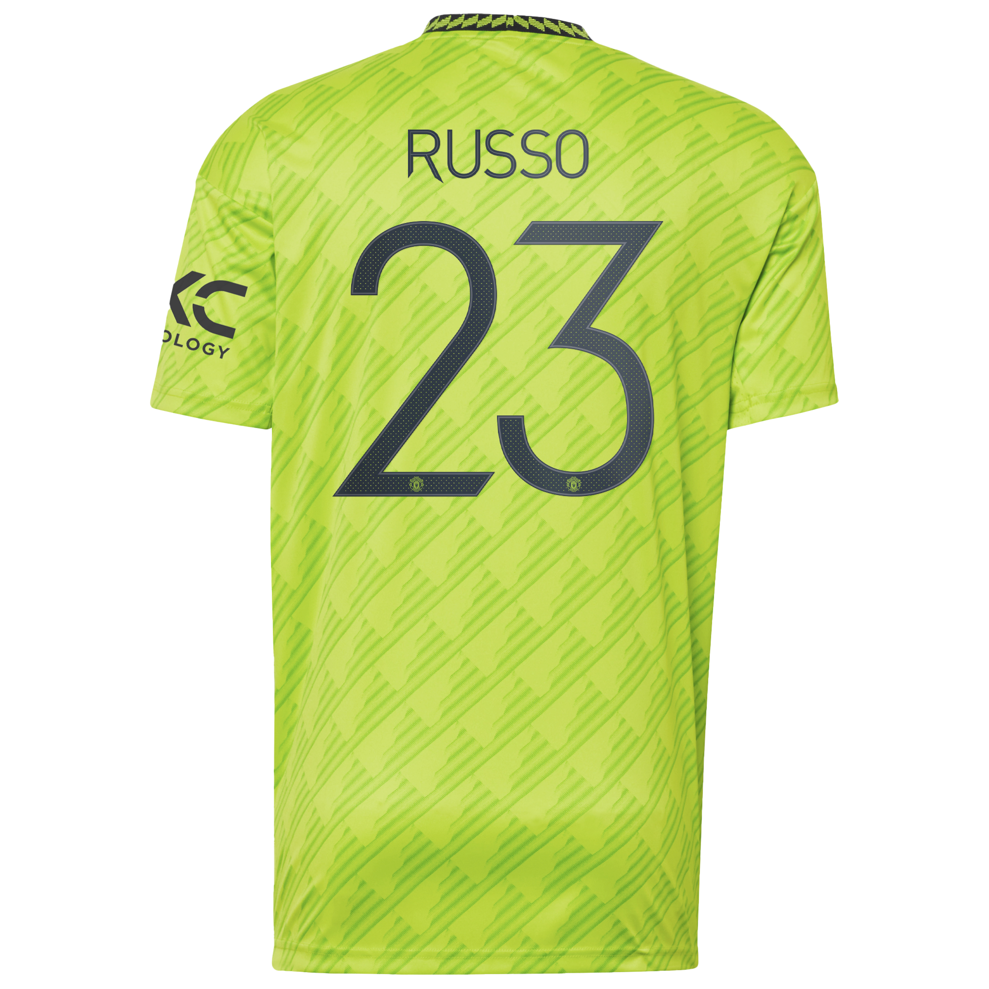 Manchester United Cup Third Shirt 2022-23 with Russo 23 printing