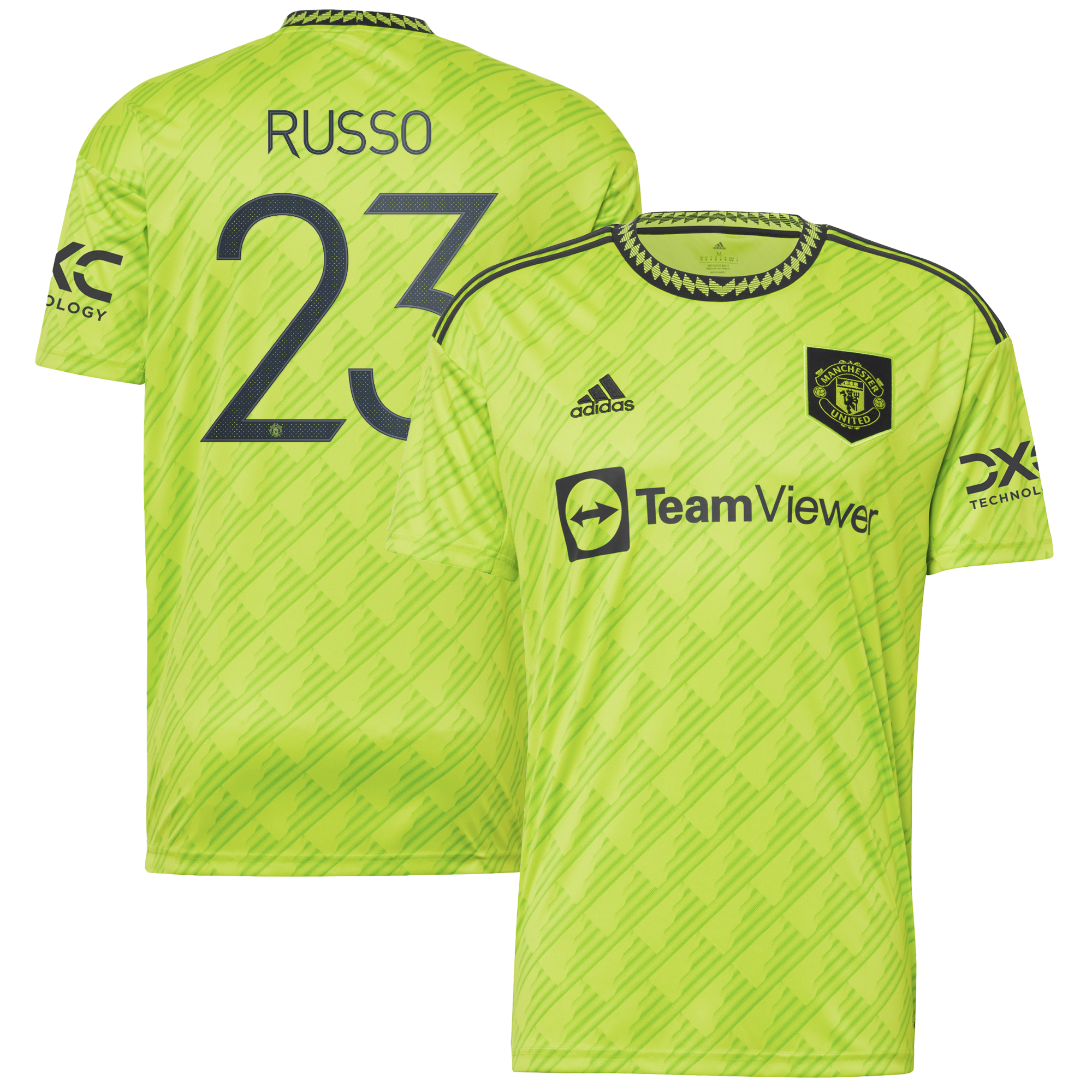 Manchester United Cup Third Shirt 2022-23 with Russo 23 printing