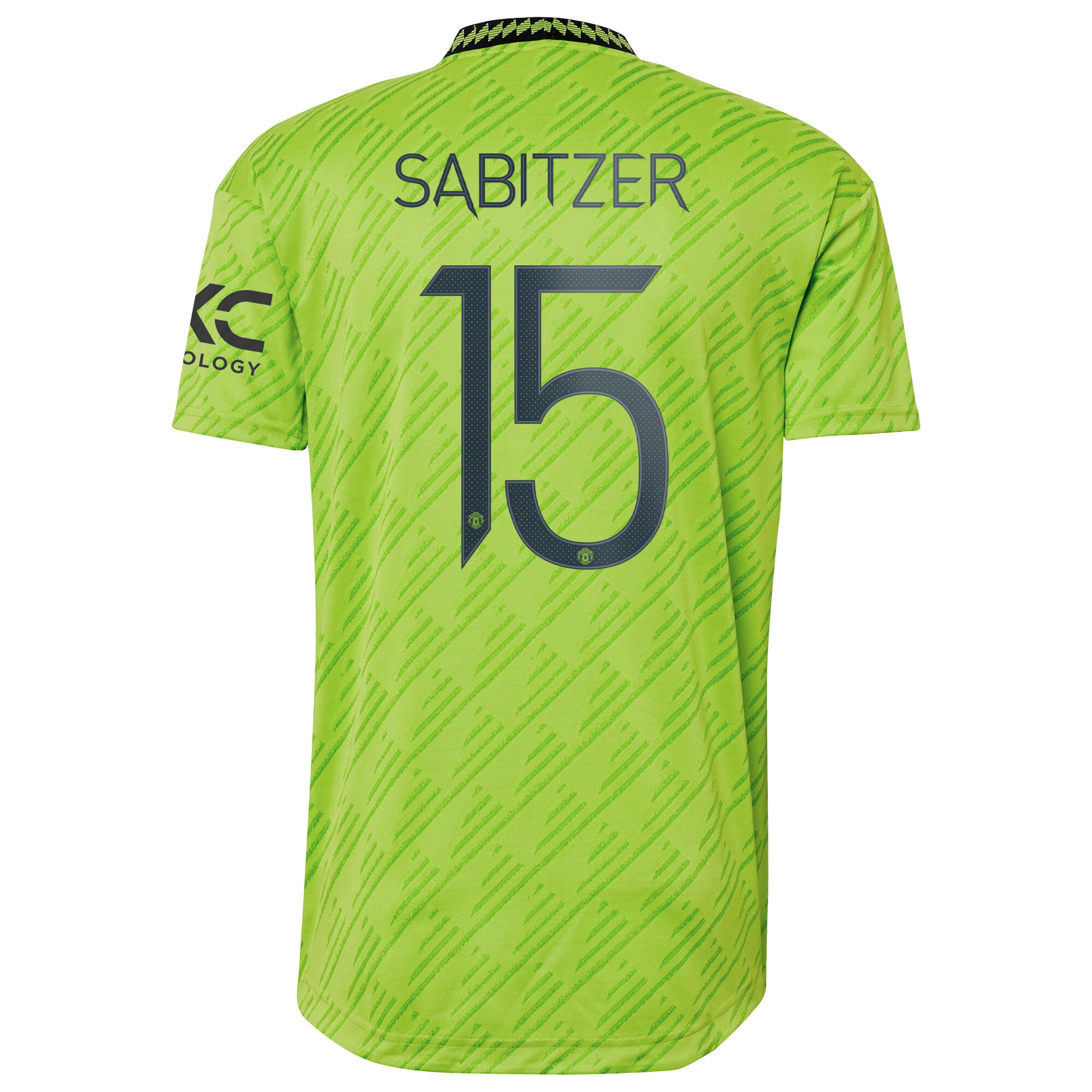 Manchester United Cup Third Shirt 2022-23 with Sabitzer 15 printing