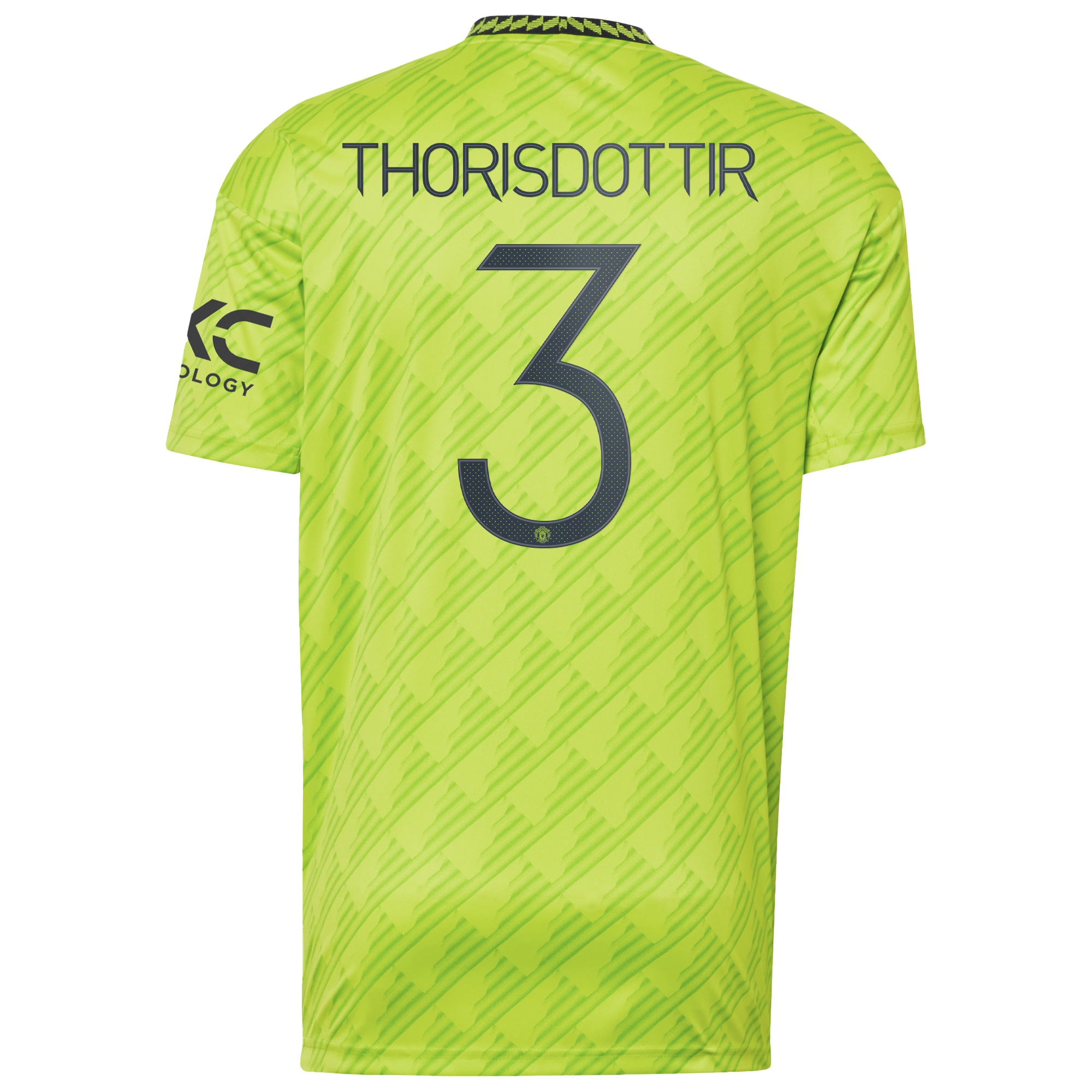 Manchester United Cup Third Shirt 2022-23 with Thorisdottir 3 printing
