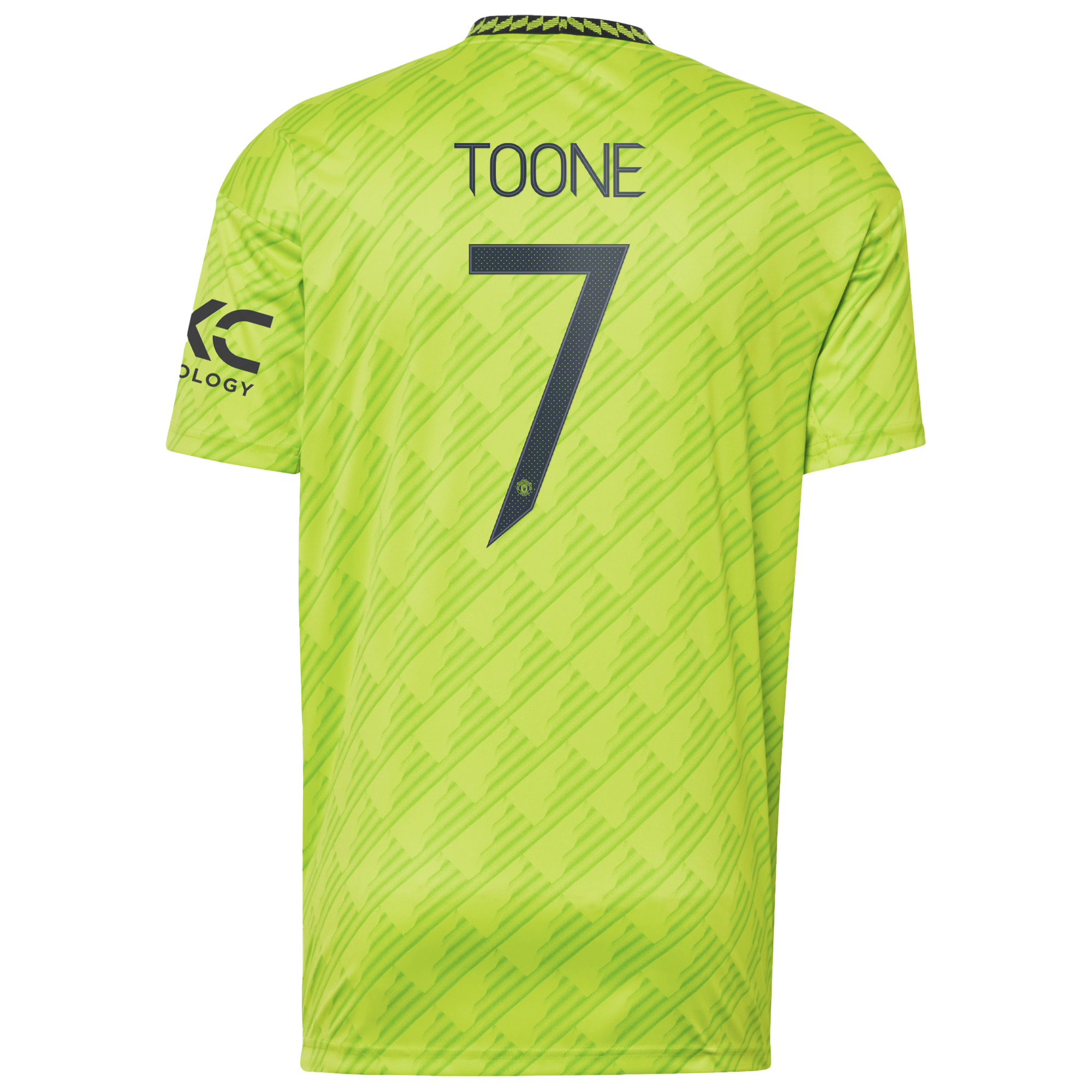 Manchester United Cup Third Shirt 2022-23 with Toone 7 printing