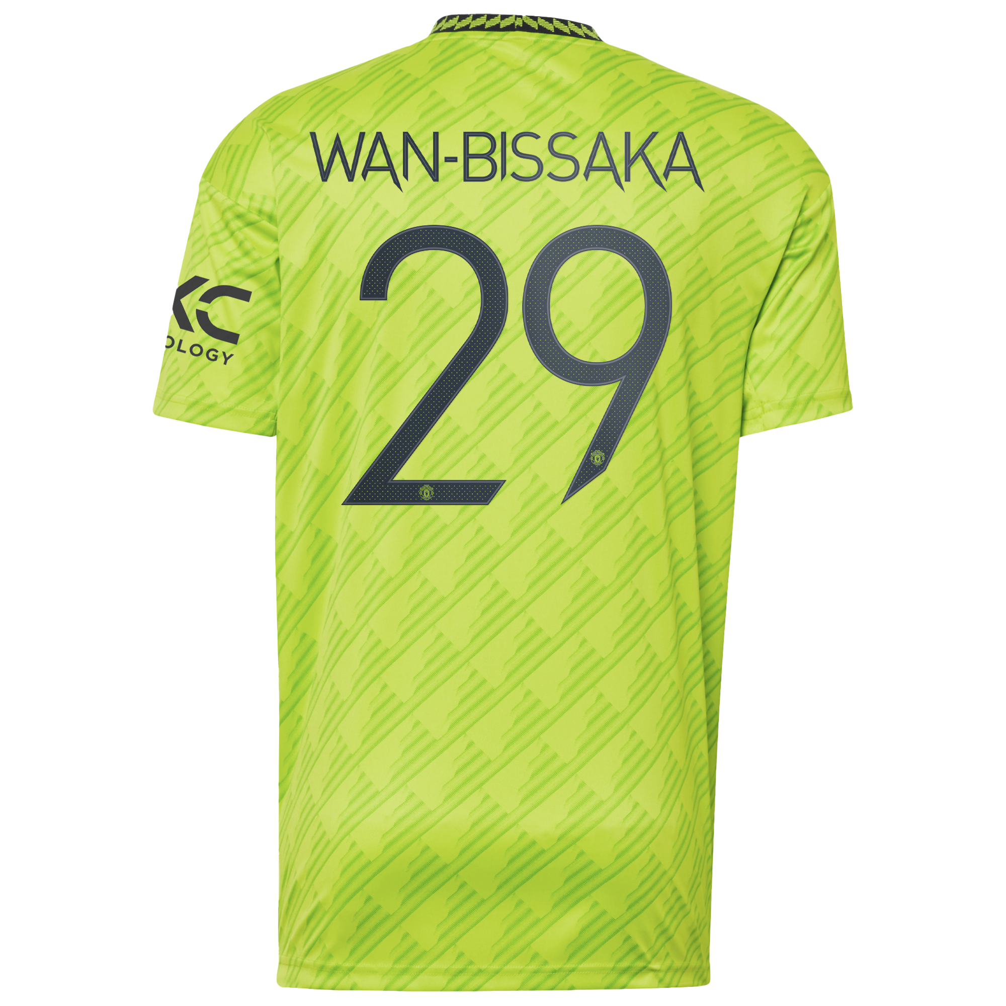 Manchester United Cup Third Shirt 2022-23 with Wan-Bissaka 29 printing