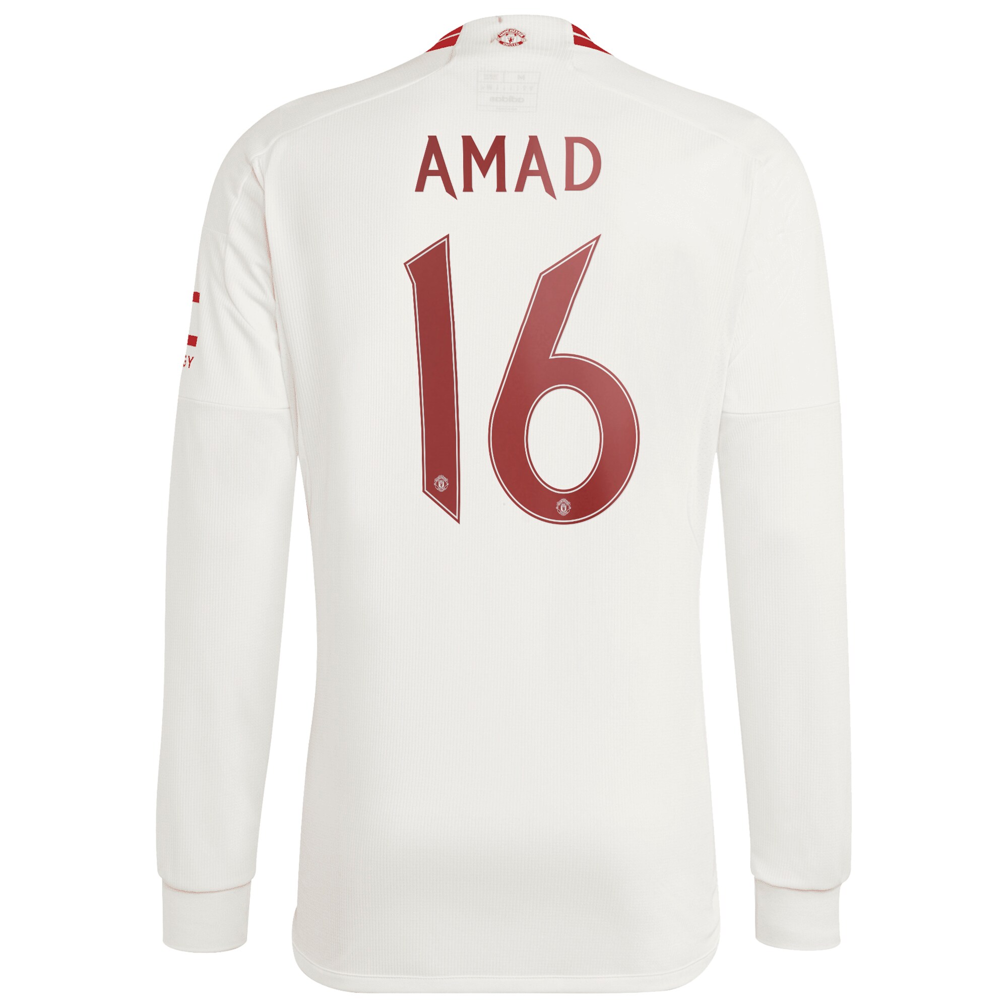 Manchester United Cup Third Shirt 2023-24 Long sleeve with Amad 16 printing