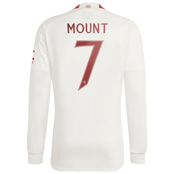 Manchester United Cup Third Shirt 2023-24 Long sleeve with Mount 7 printing