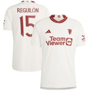Manchester United Cup Third Shirt 2023-24 with Reguilón 15 printing