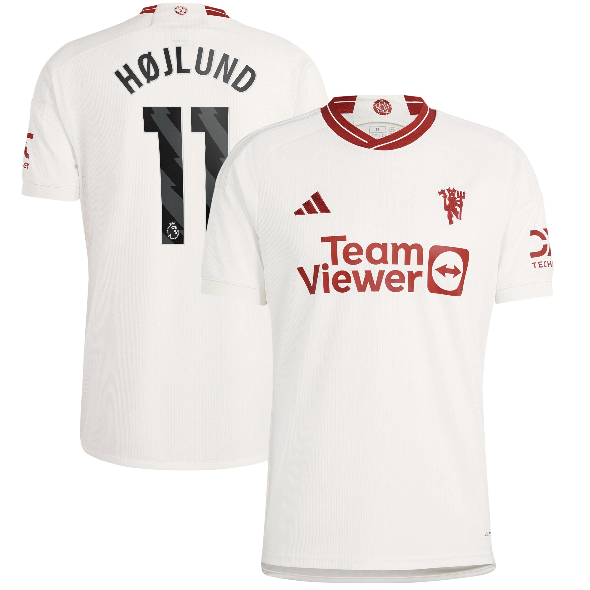 Manchester United EPL Third Shirt 2023-24 with Højlund 11 printing
