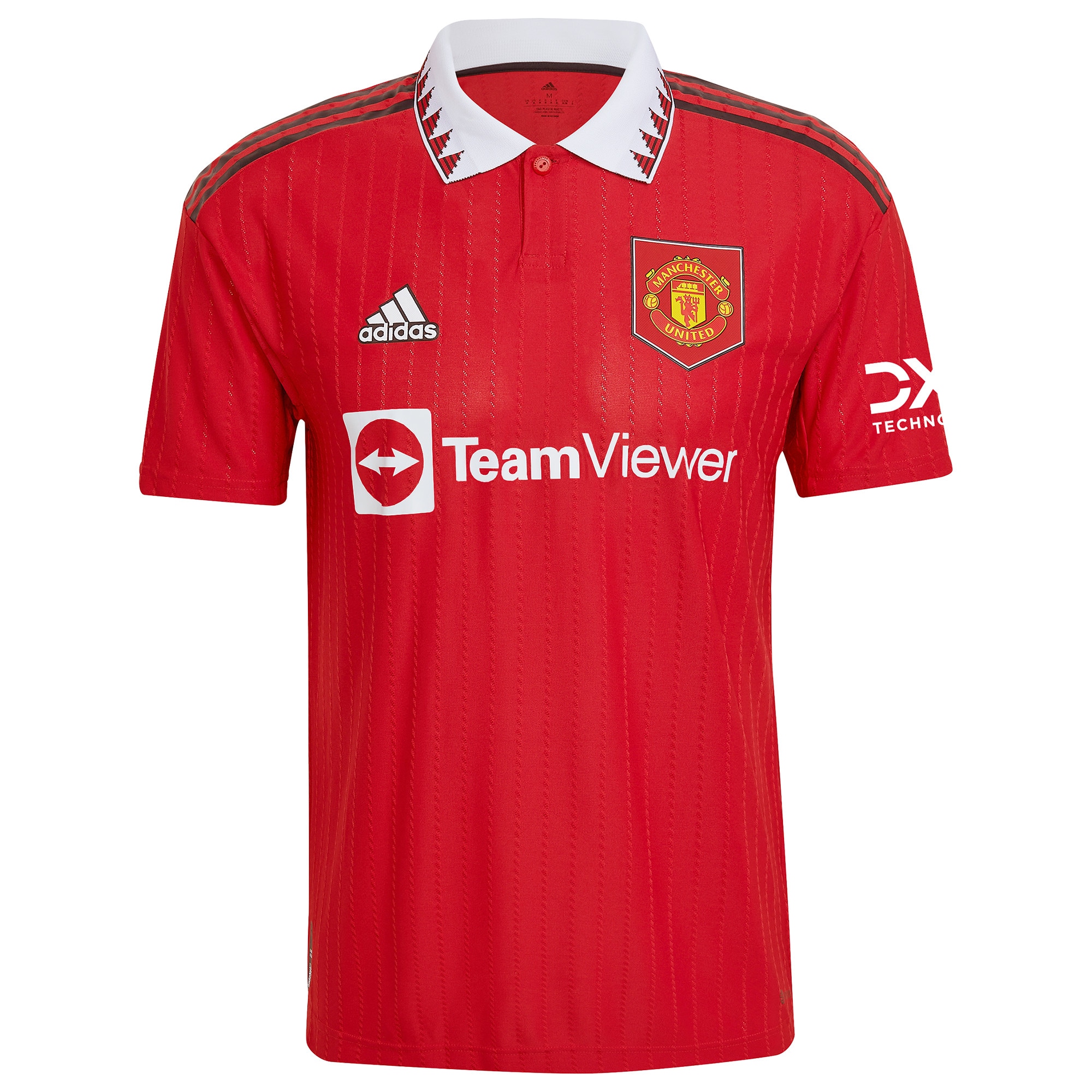 Manchester United Home Authentic Shirt 2022-23 with Pellistri 28 printing