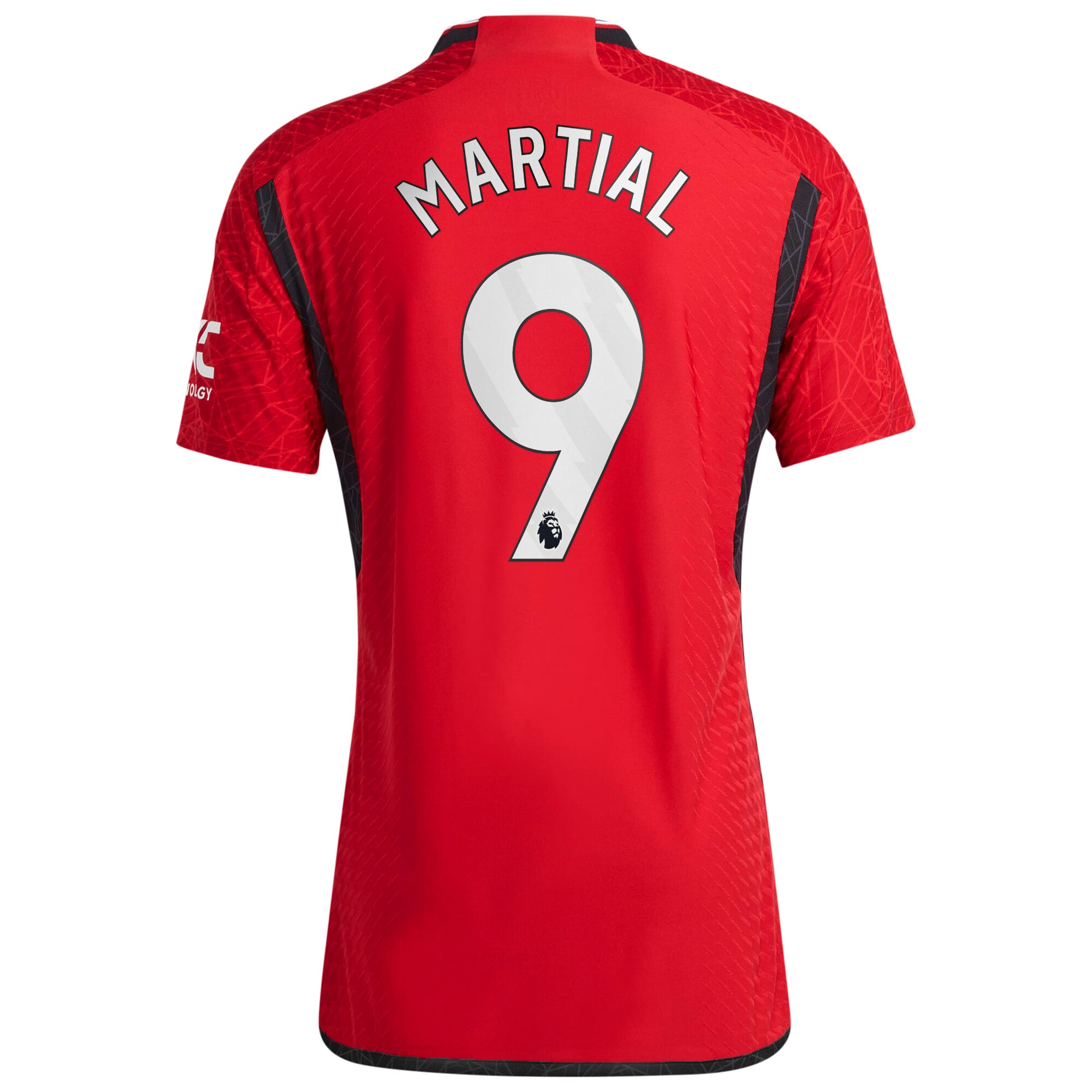 Manchester United Home Authentic Shirt 2023-24 with Martial 9 printing