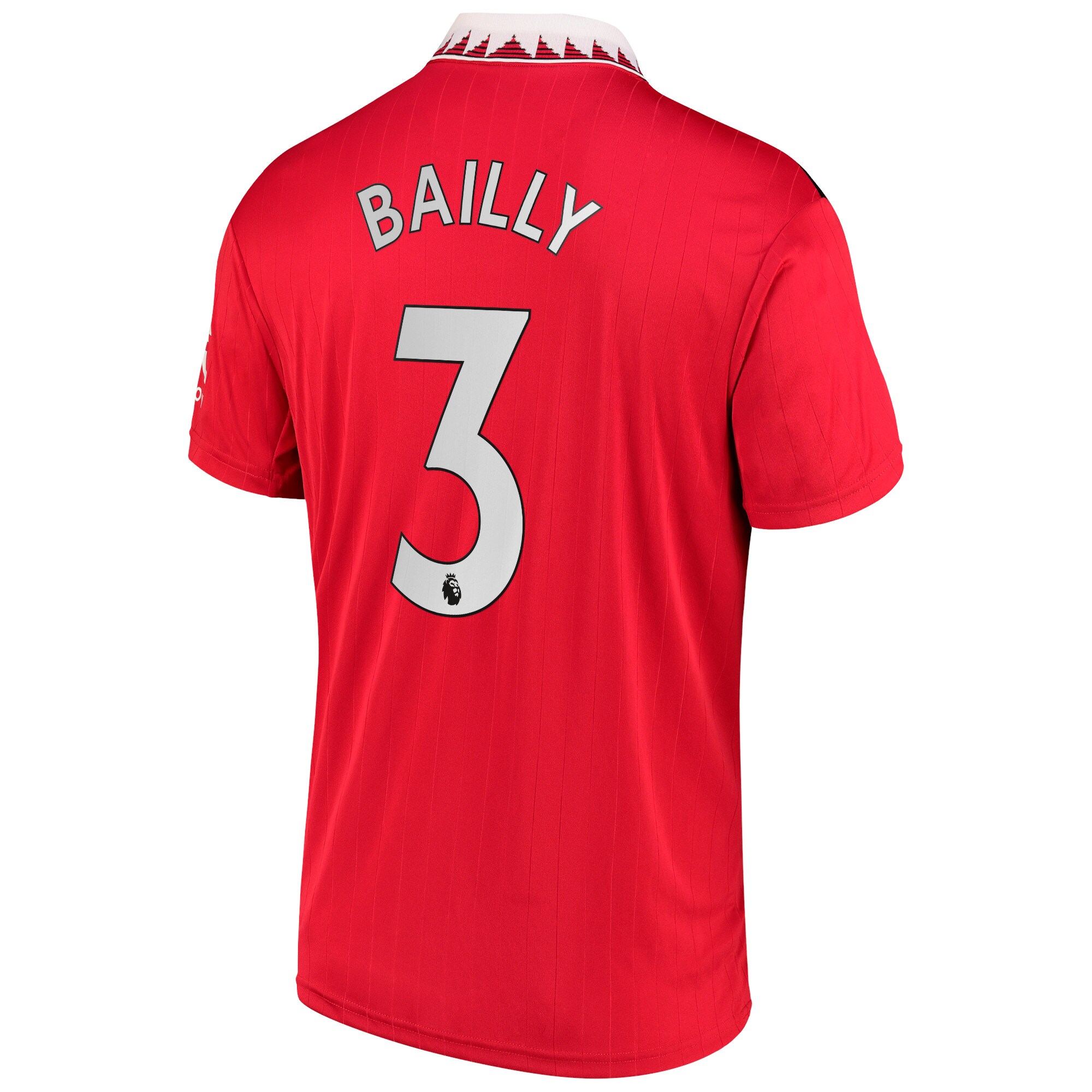 Manchester United Home Shirt 2022-23 with Bailly 3 printing
