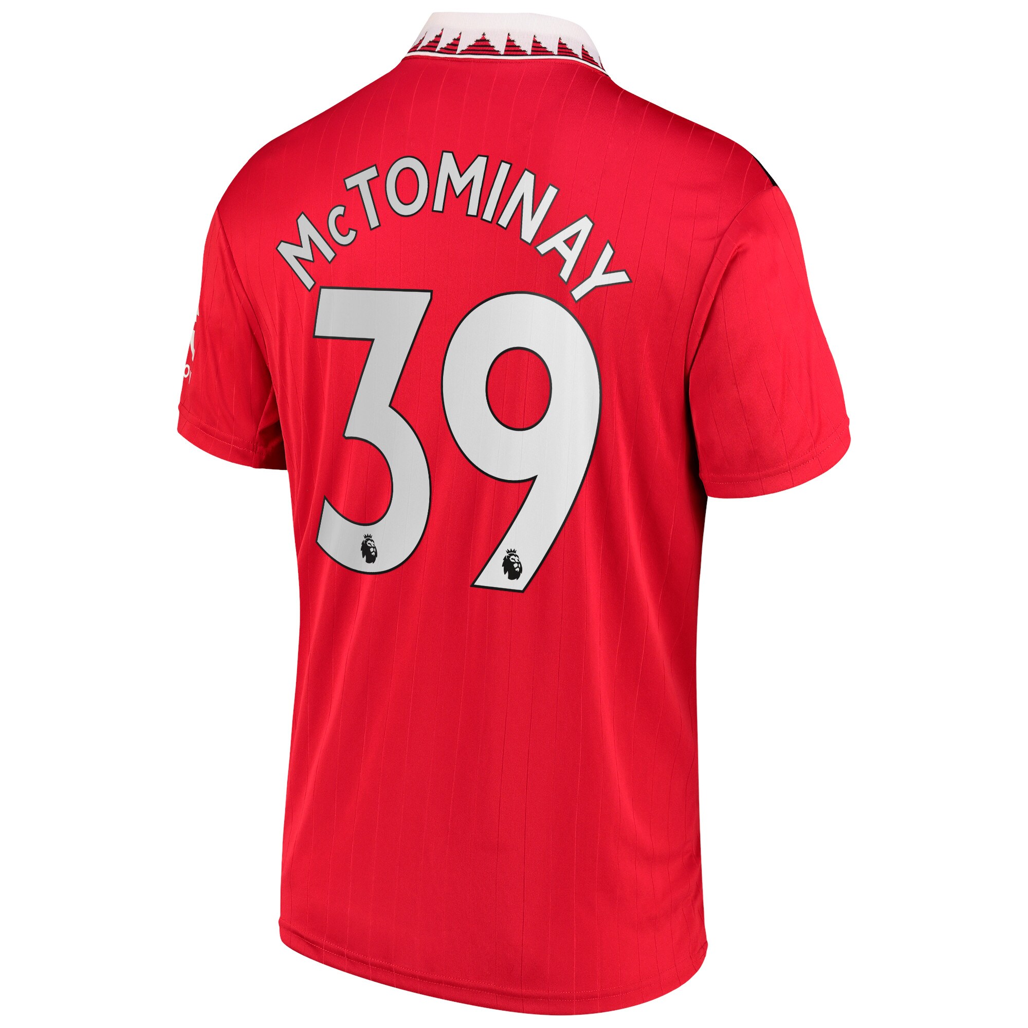 Manchester United Home Shirt 2022-2023 with McTominay 39 printing