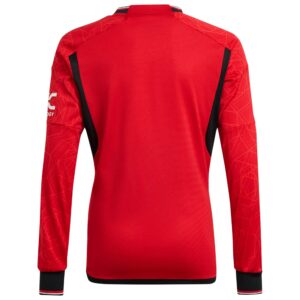Manchester United Home Shirt 2023-24 Long Sleeve