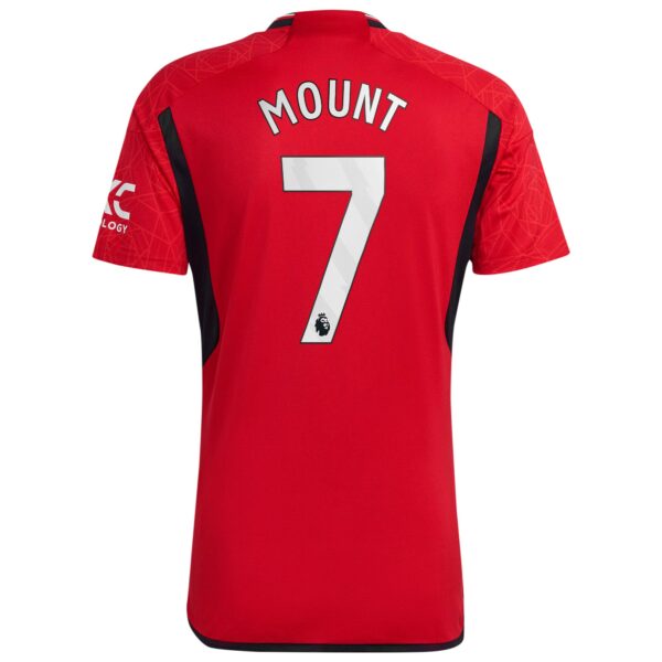 Manchester United Home Shirt 2023-24 with Mount 7 printing