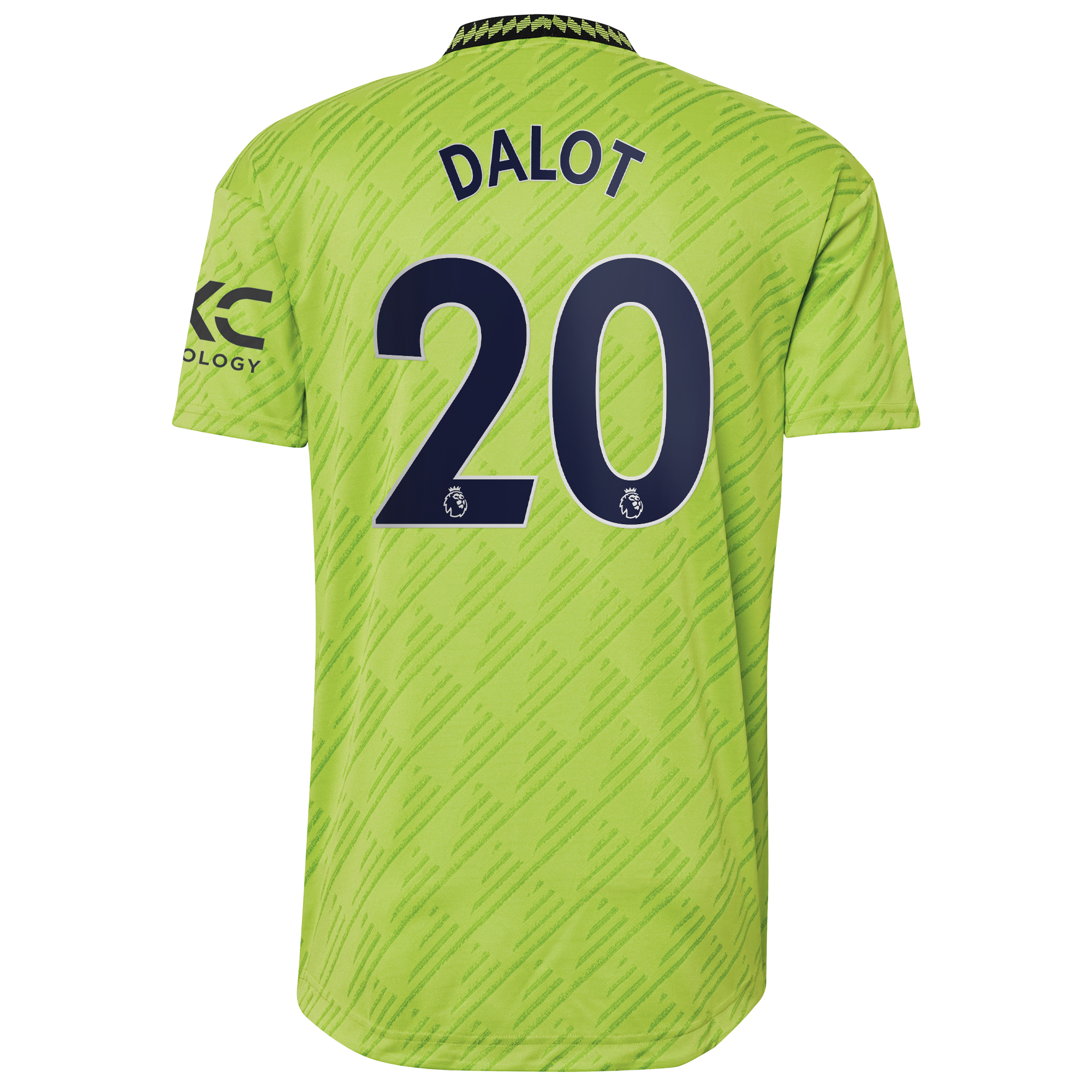 Manchester United Third Authentic Shirt 2022-23 with Dalot 20 printing