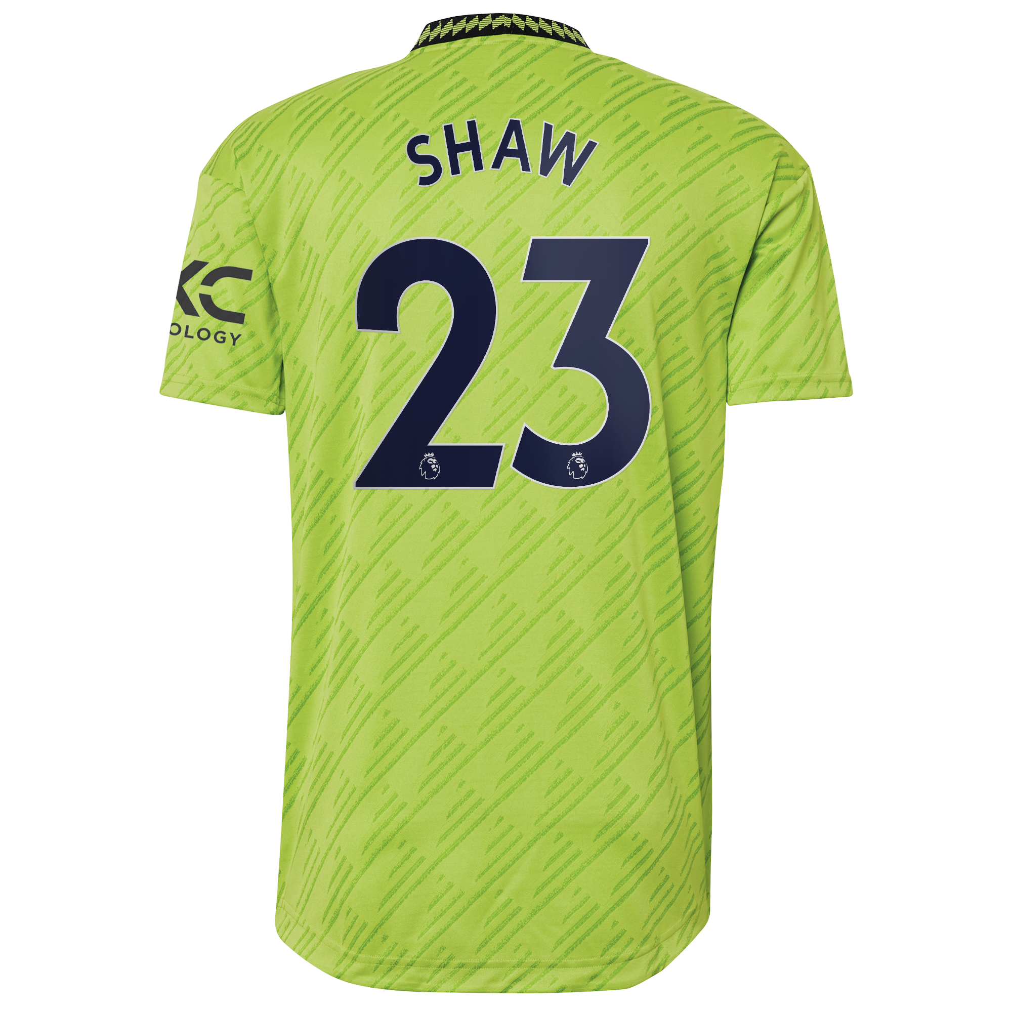 Manchester United Third Authentic Shirt 2022-23 with Shaw 23 printing