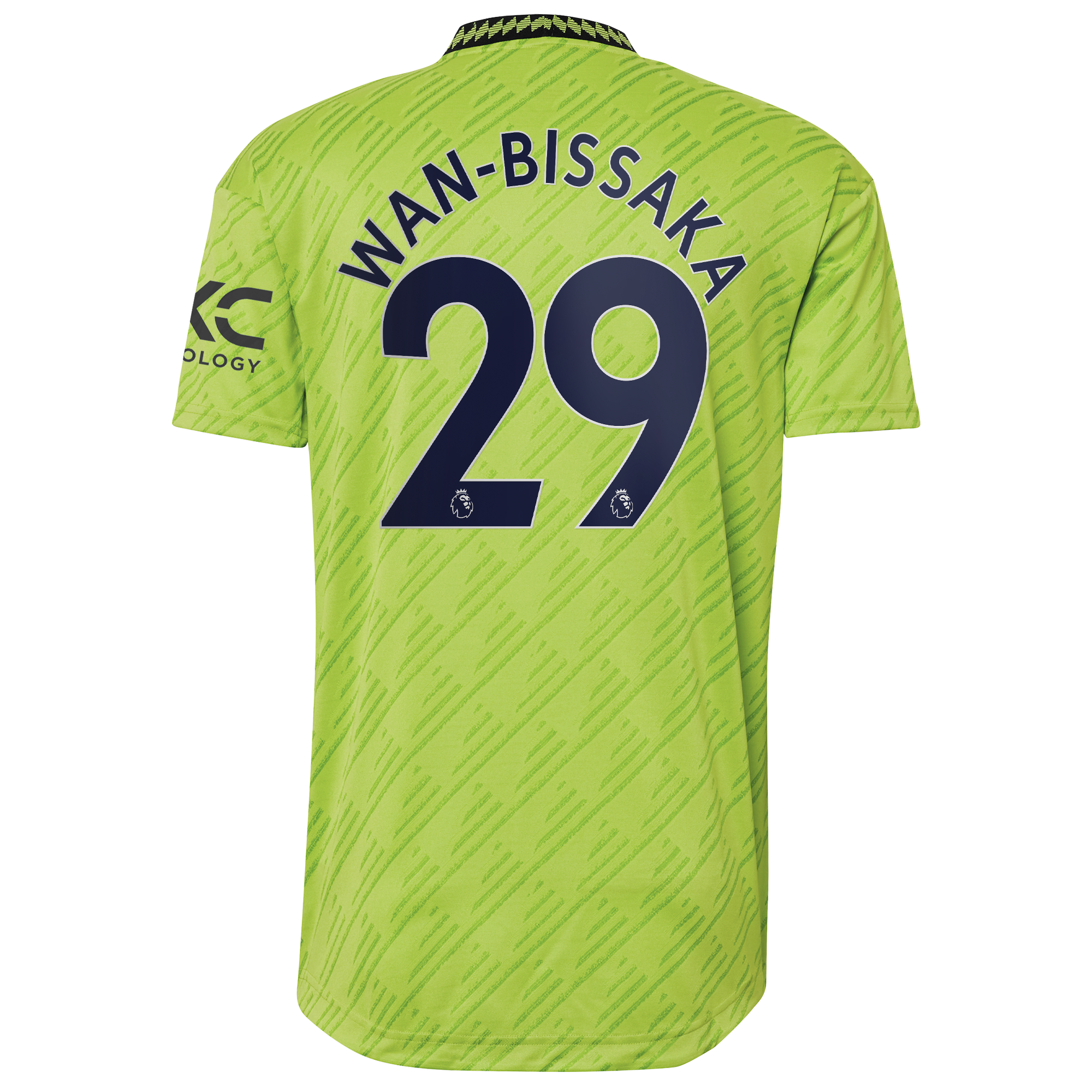 Manchester United Third Authentic Shirt 2022-23 with Wan-Bissaka 29 printing