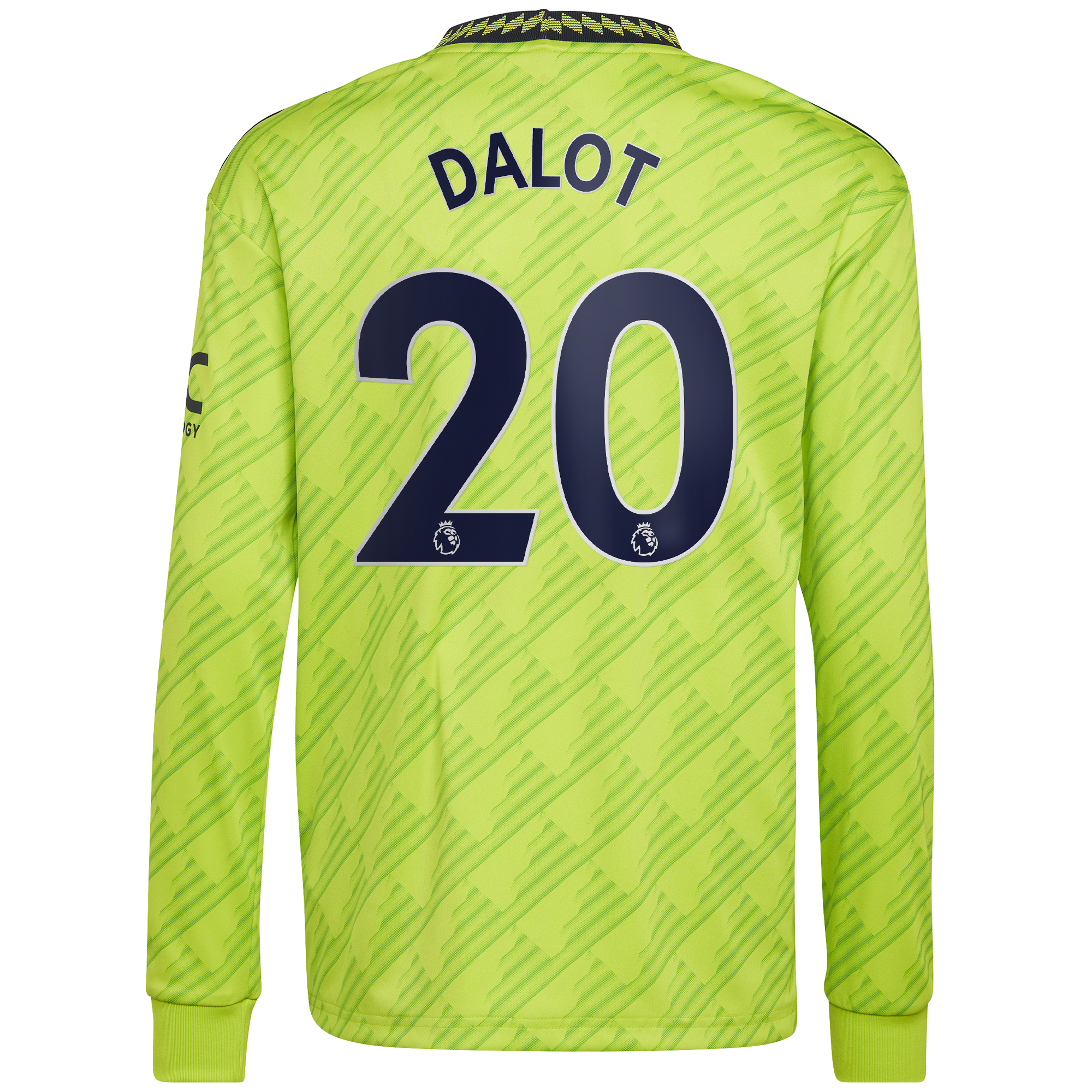 Manchester United Third Shirt 2022-23 - Long Sleeve with Dalot 20 printing