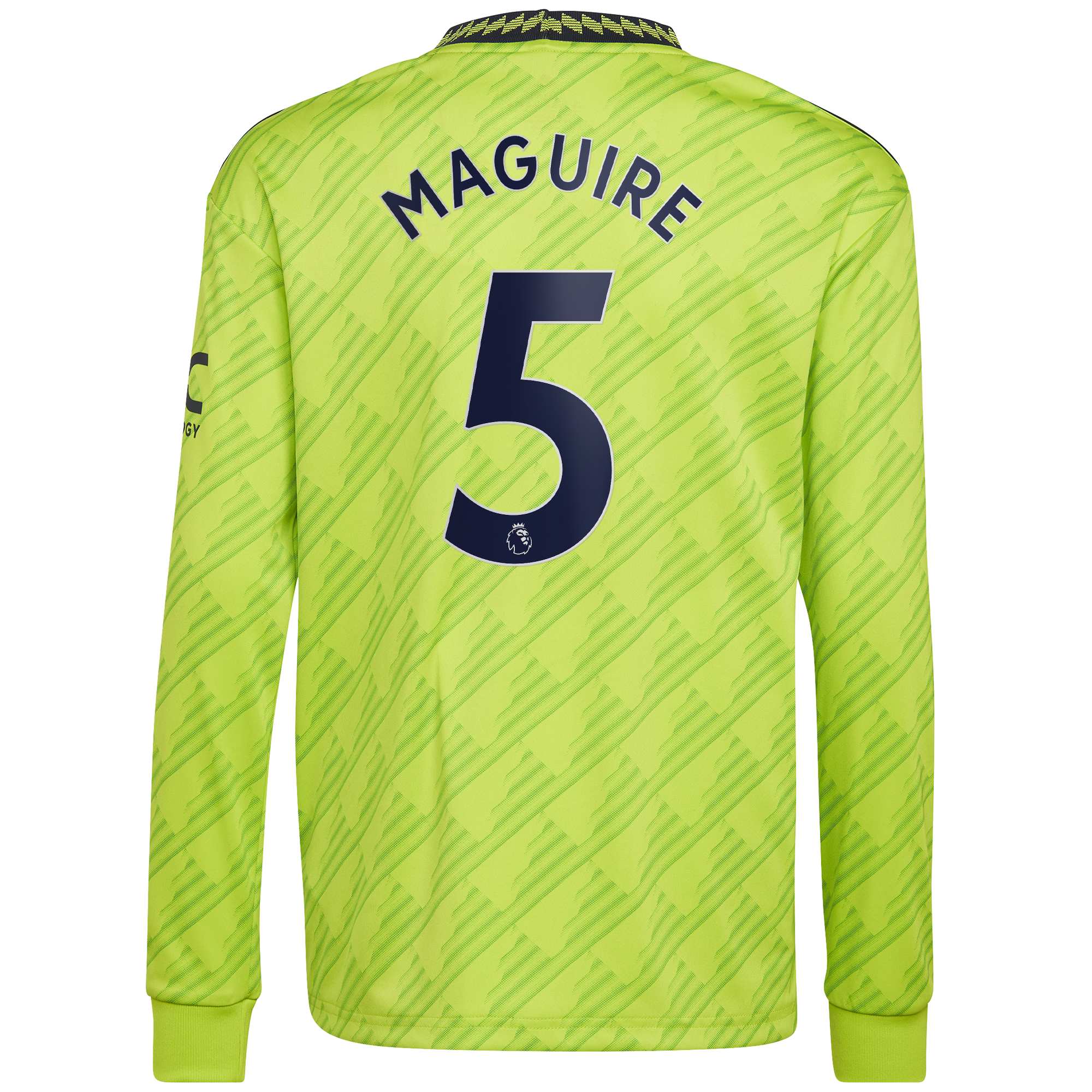 Manchester United Third Shirt 2022-23 - Long Sleeve with Maguire 5 printing