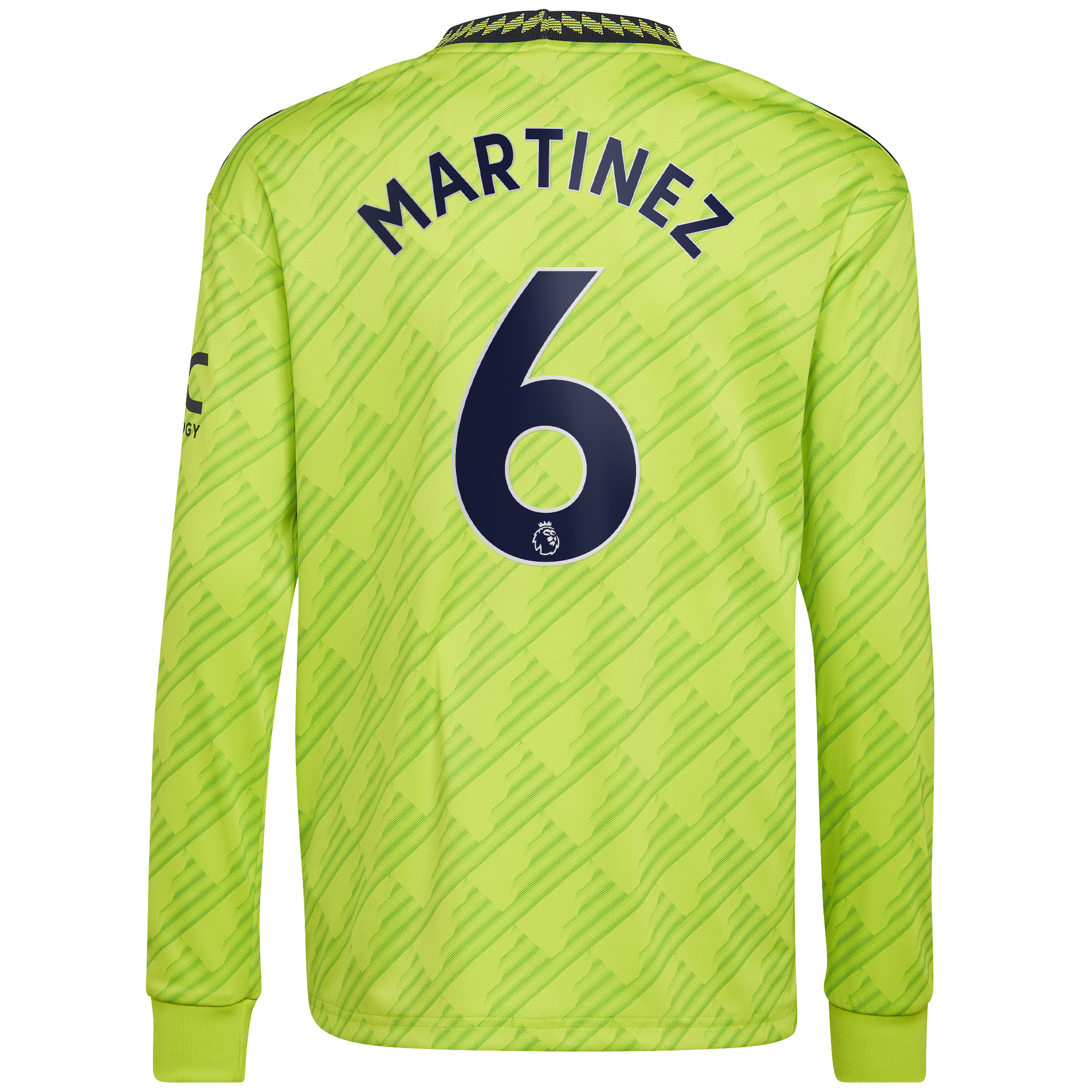 Manchester United Third Shirt 2022-23 - Long Sleeve with Martinez 6 printing