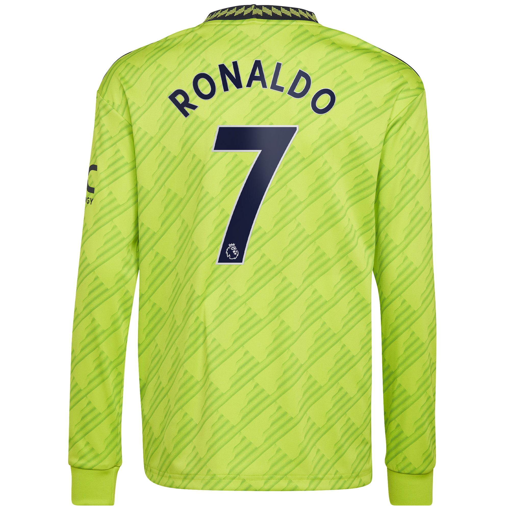 Manchester United Third Shirt 2022-23 - Long Sleeve with Ronaldo 7 printing