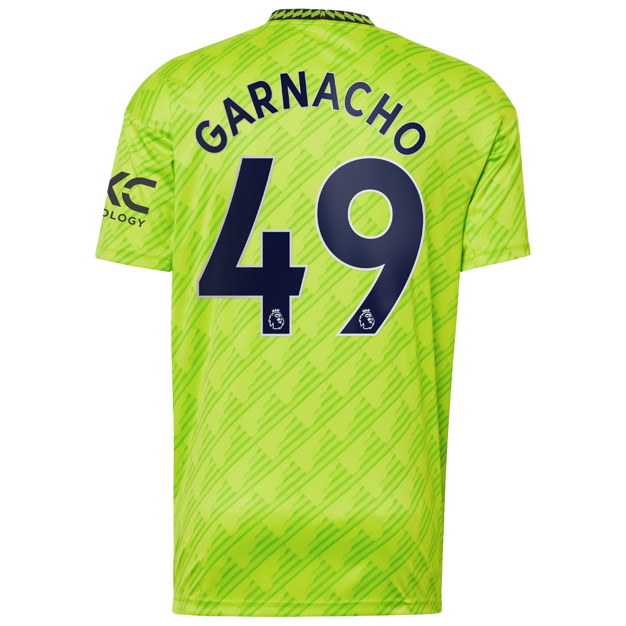 Manchester United Third Shirt 2022-23 with Garnacho 49 printing