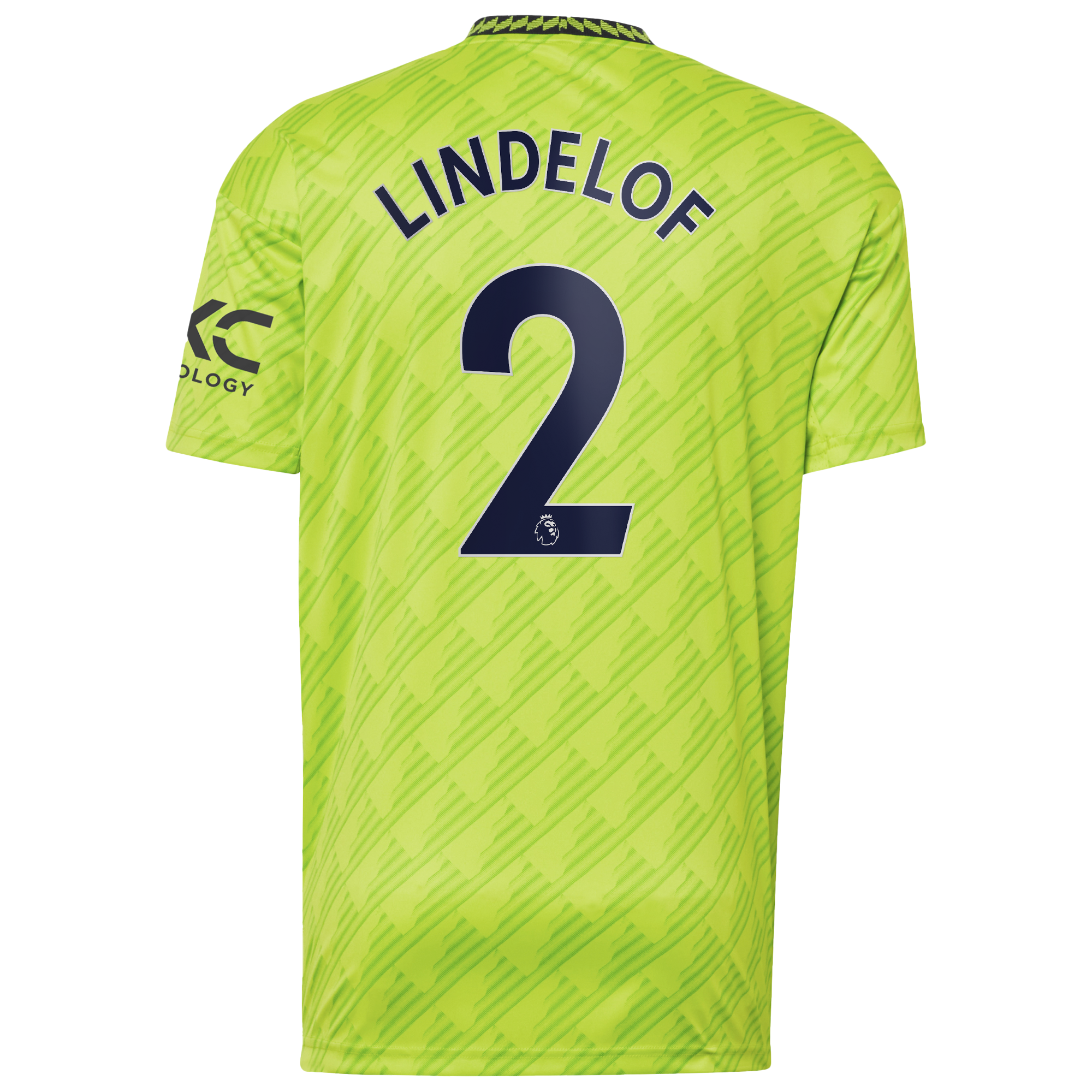 Manchester United Third Shirt 2022-23 with Lindelof 2 printing