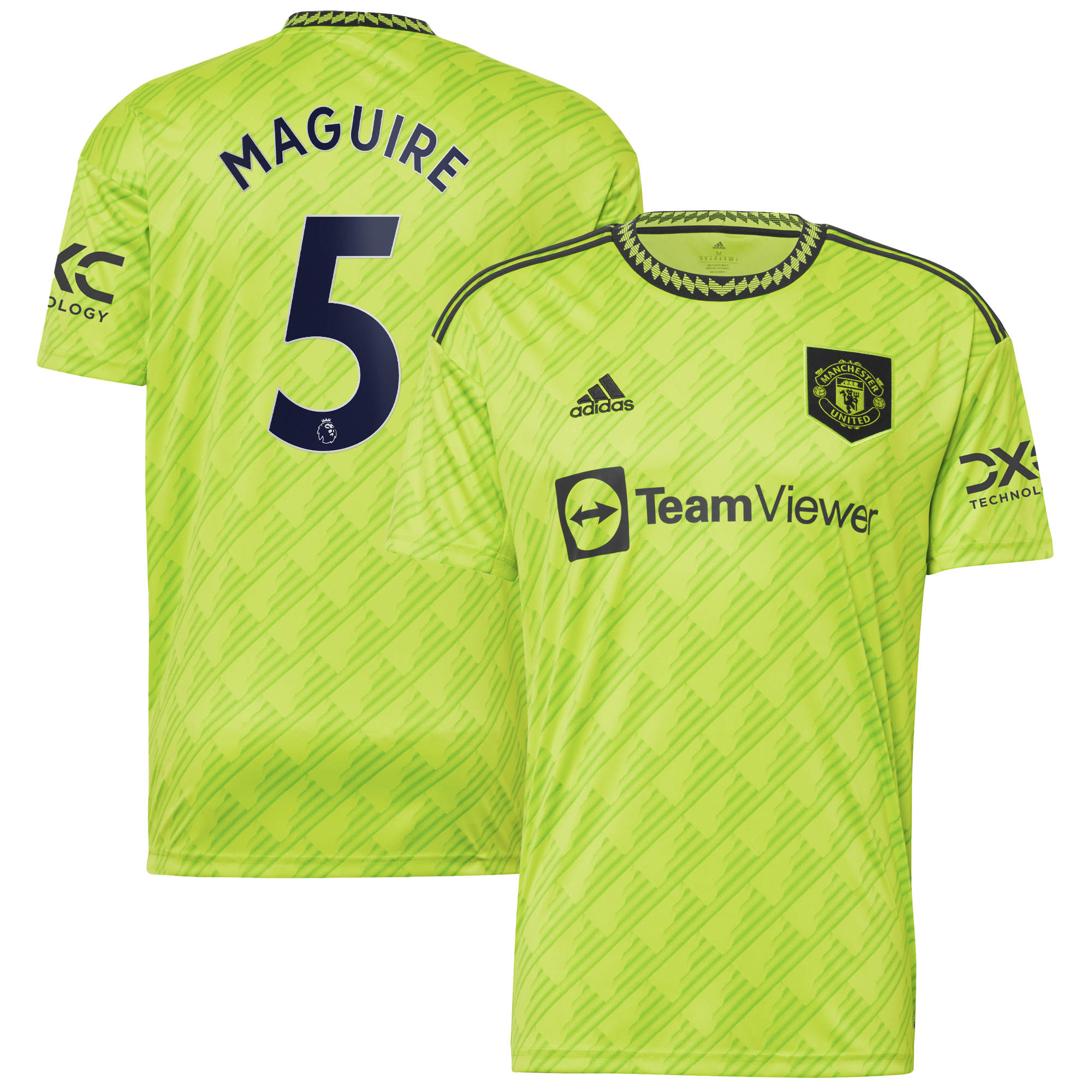 Manchester United Third Shirt 2022-23 with Maguire 5 printing