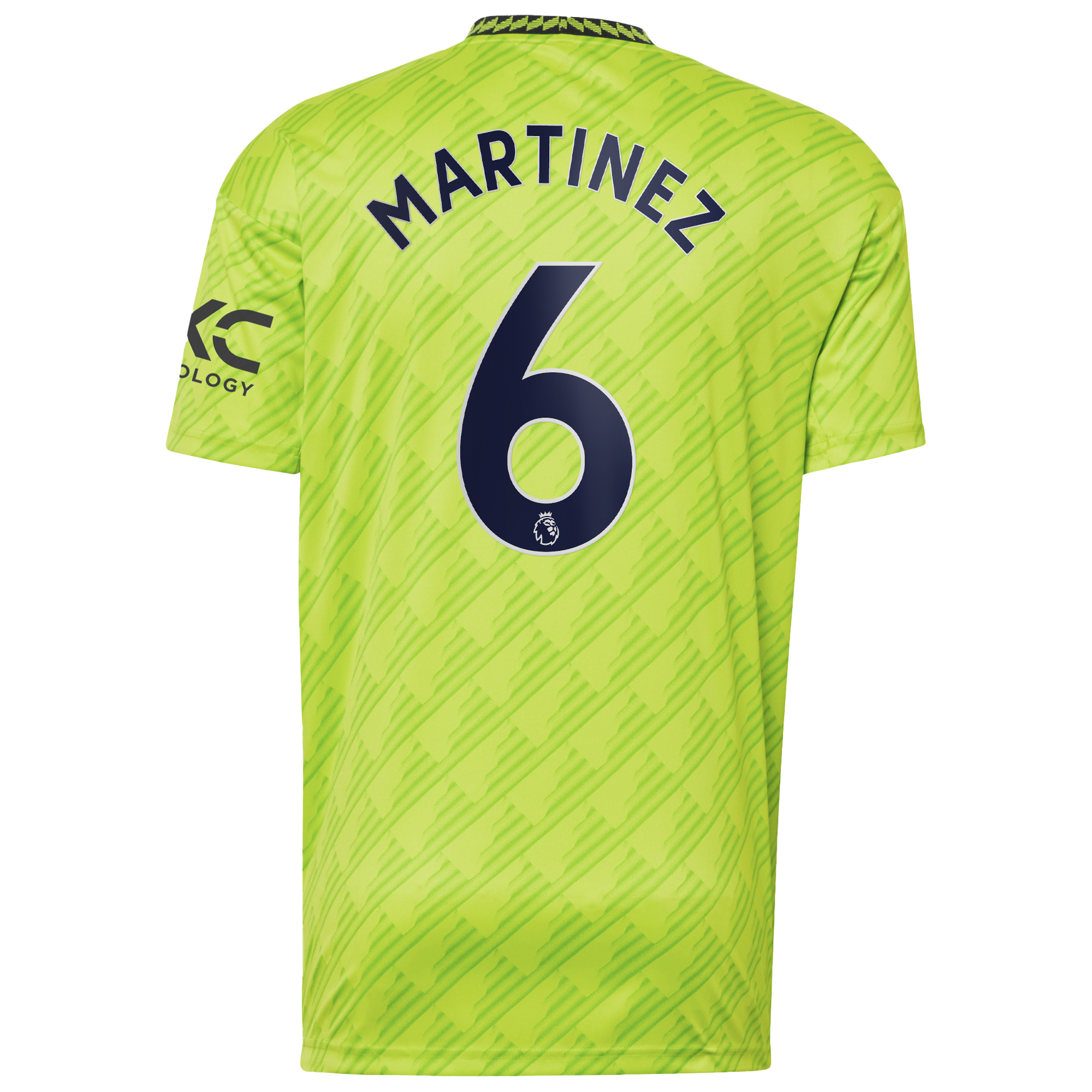 Manchester United Third Shirt 2022-23 with Martinez 6 printing
