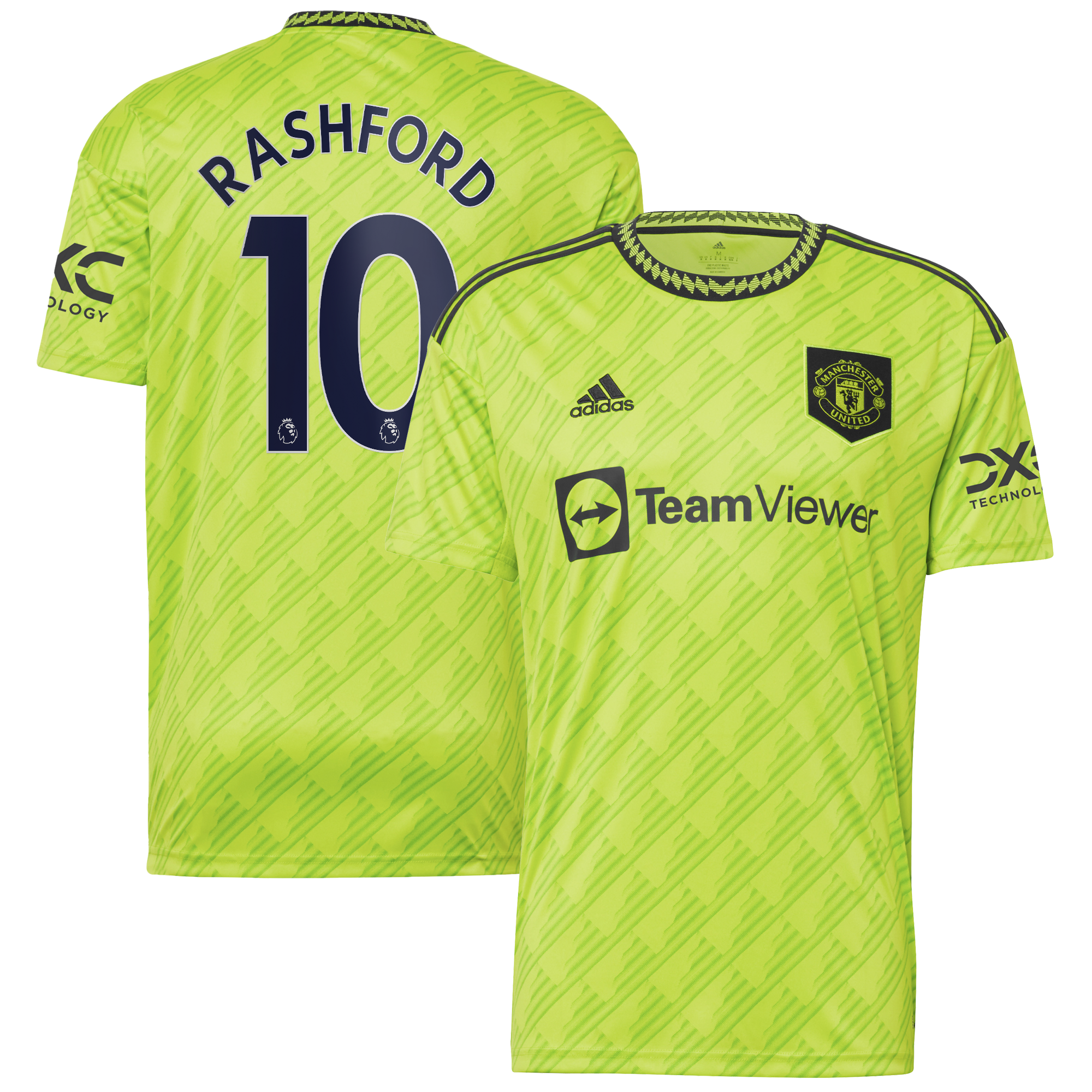 Manchester United Third Shirt 2022-23 with Rashford 10 printing
