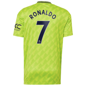 Manchester United Third Shirt 2022-23 with Ronaldo 7 printing