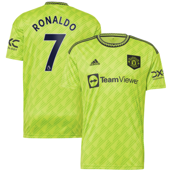 Manchester United Third Shirt 2022-23 with Ronaldo 7 printing