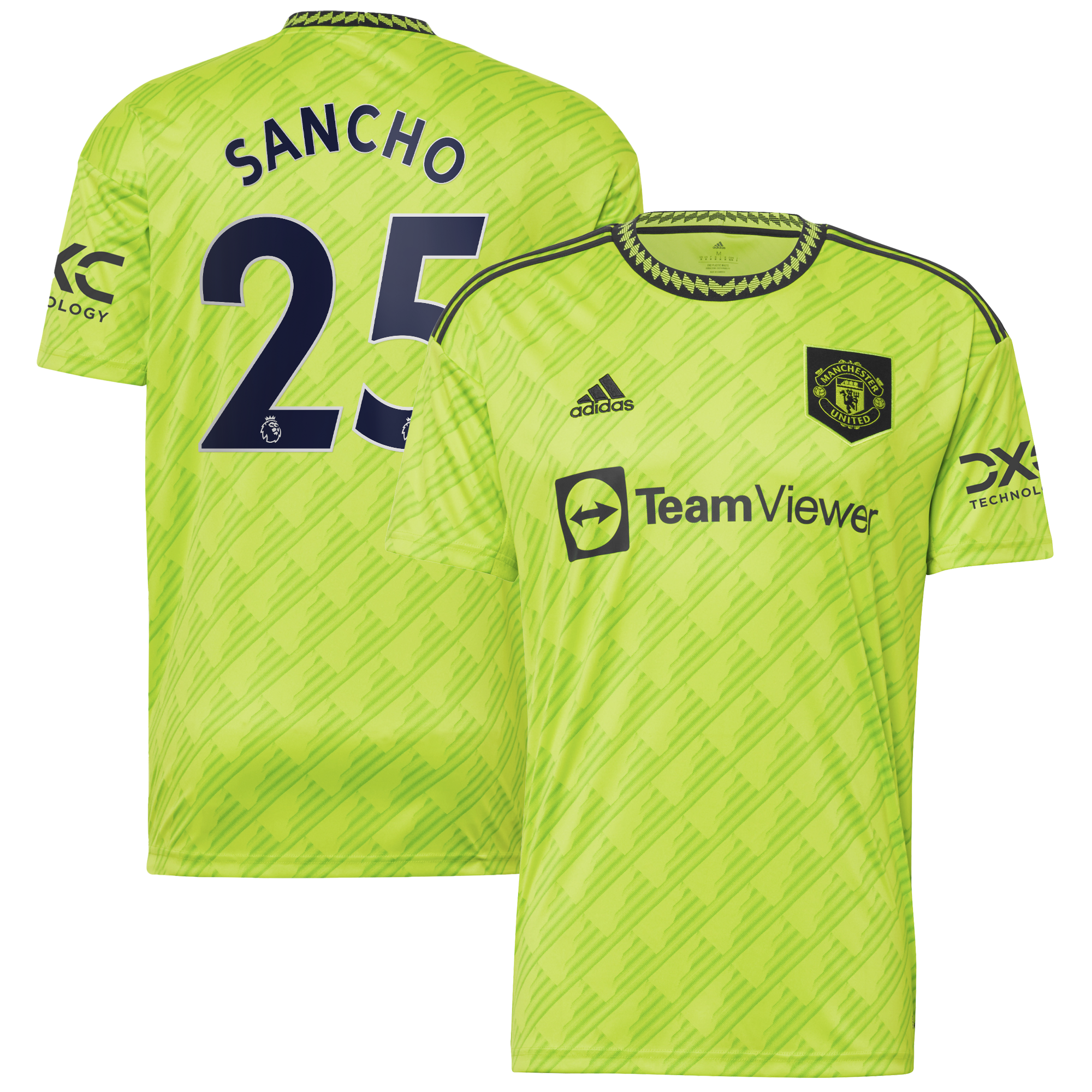 Manchester United Third Shirt 2022-23 with Sancho 25 printing