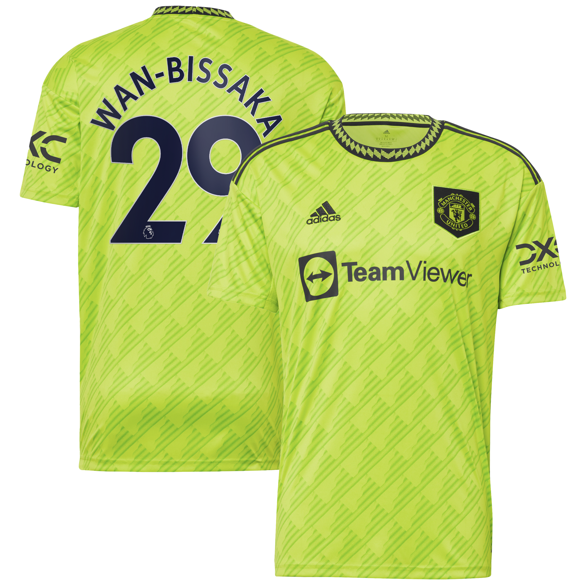 Manchester United Third Shirt 2022-23 with Wan-Bissaka 29 printing