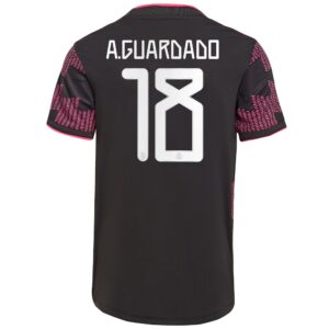 Andrés Guardado Mexico National Team 2021 Rosa Mexicano Jersey