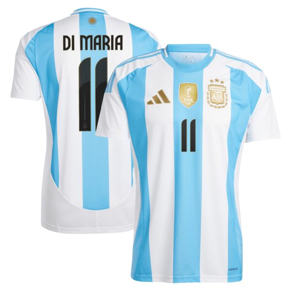 Angel Di Maria Argentina National Team 2024 Home Jersey - White