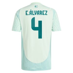 Edson Alvarez Mexico National Team 2024 Away Player Jersey - Green