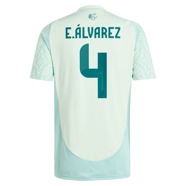 Edson Alvarez Mexico National Team 2024 Away Player Jersey - Green