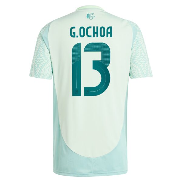 Guillermo Ochoa Mexico National Team 2024 Away Player Jersey - Green