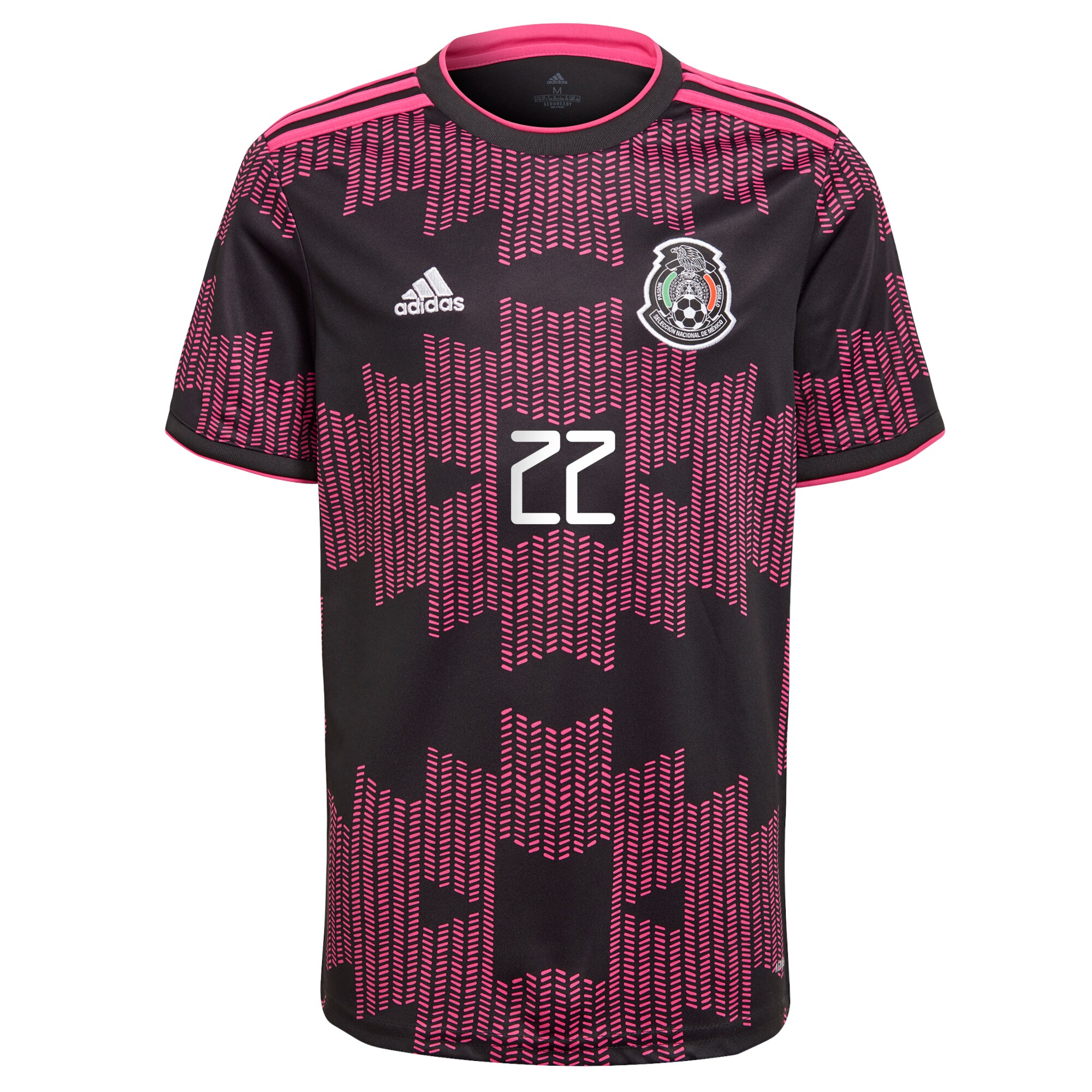 Hirving Lozano Mexico National Team 2021 Rosa Mexicano Jersey